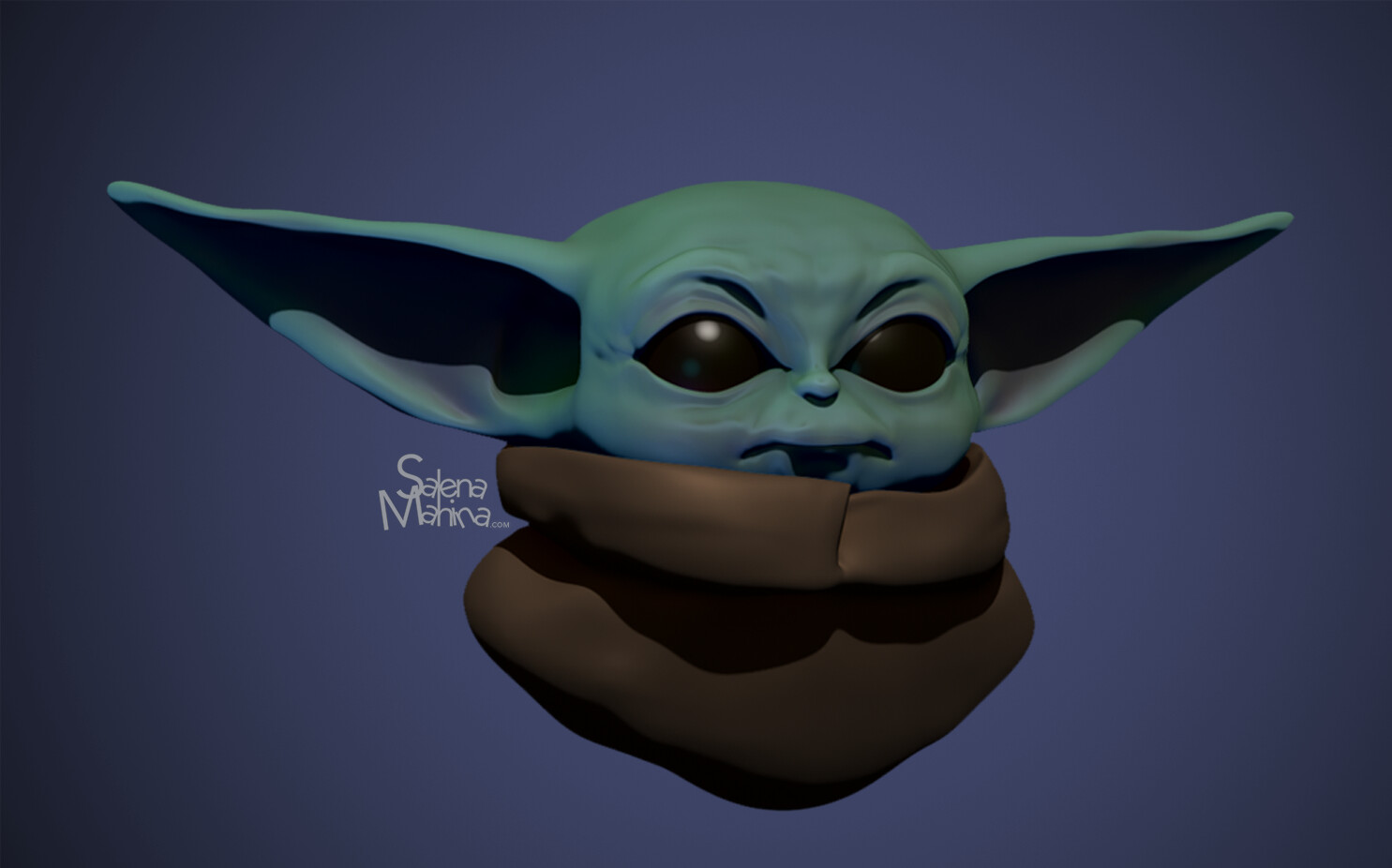 Fan Art Baby Yoda Wallpapers