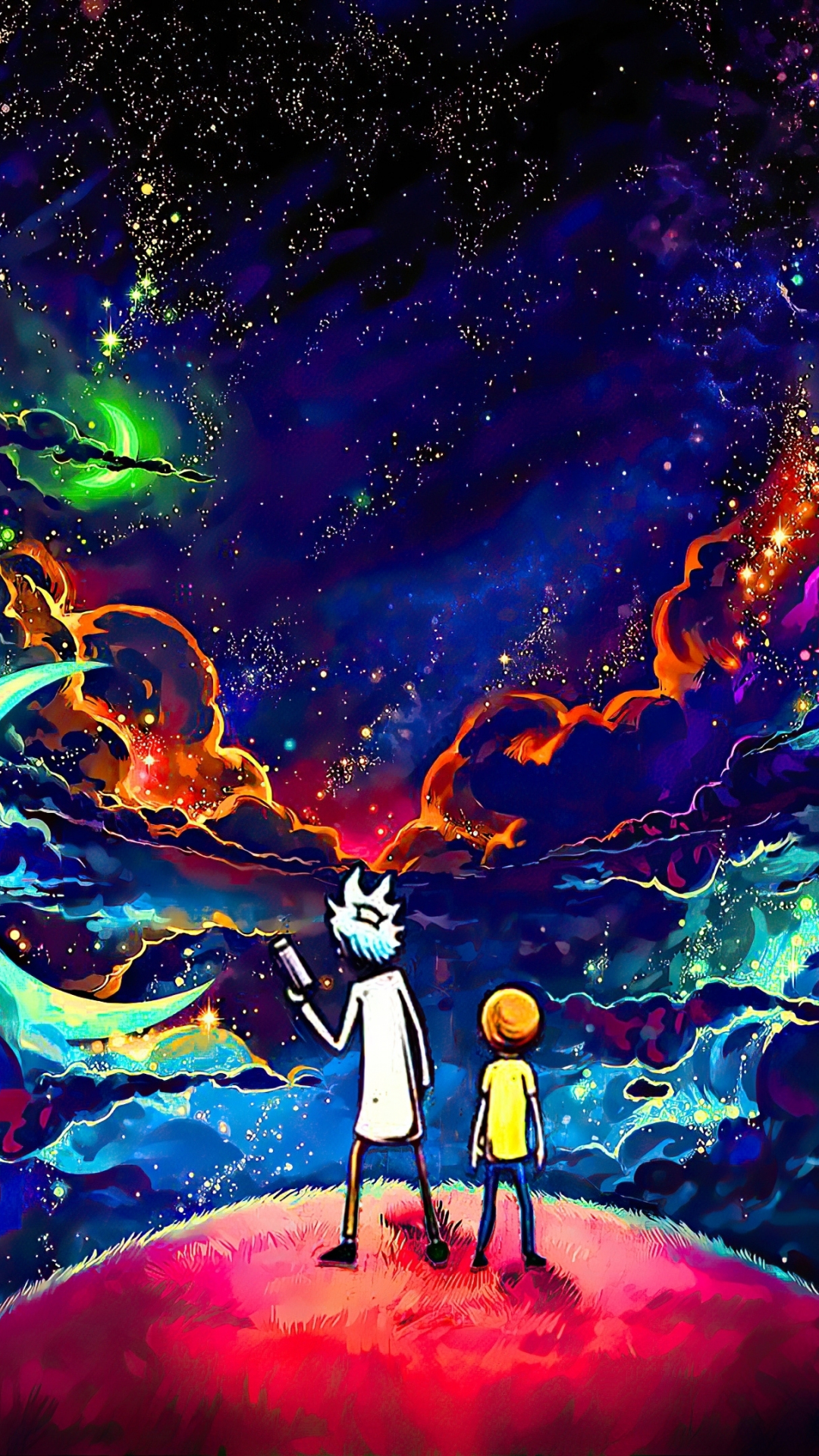 Galaxy Rick And Morty Wallpapers