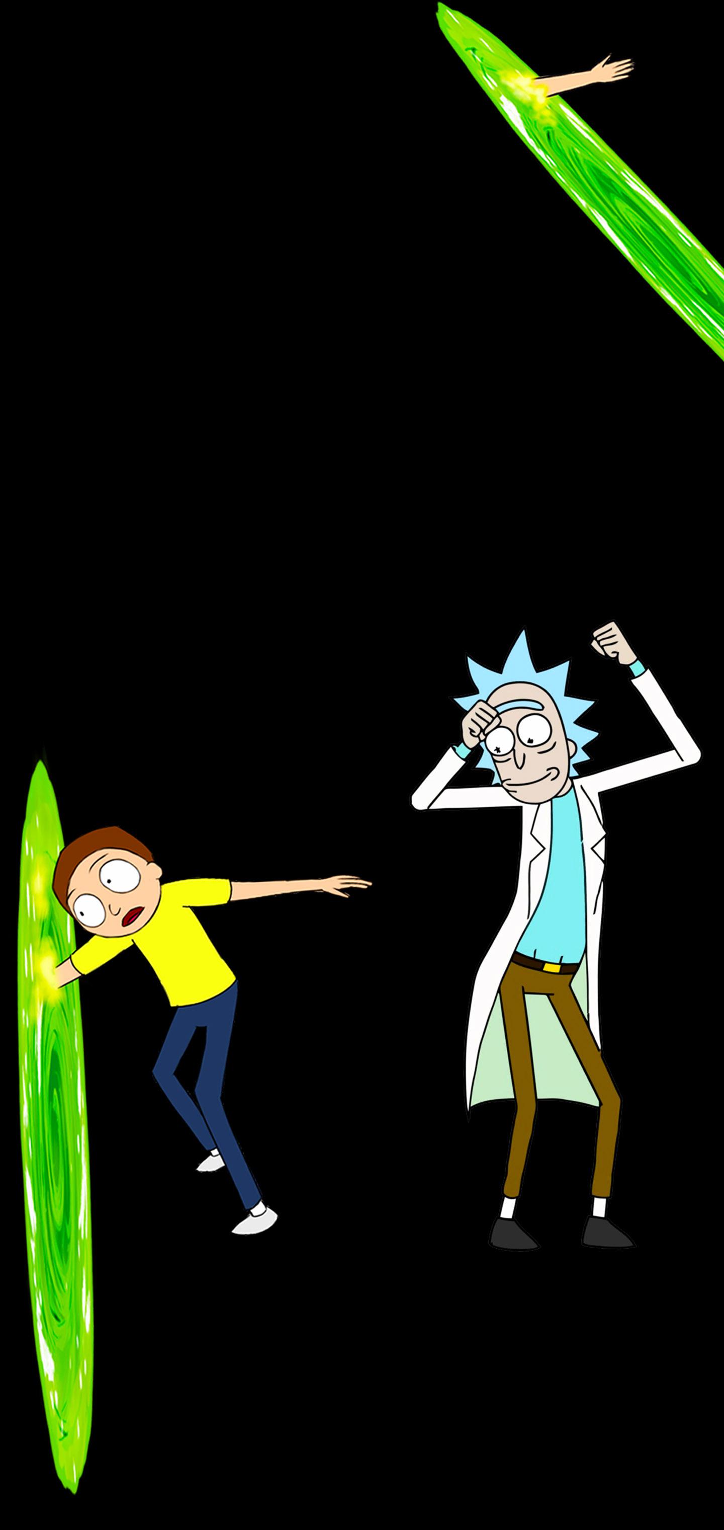 Galaxy Rick And Morty Wallpapers