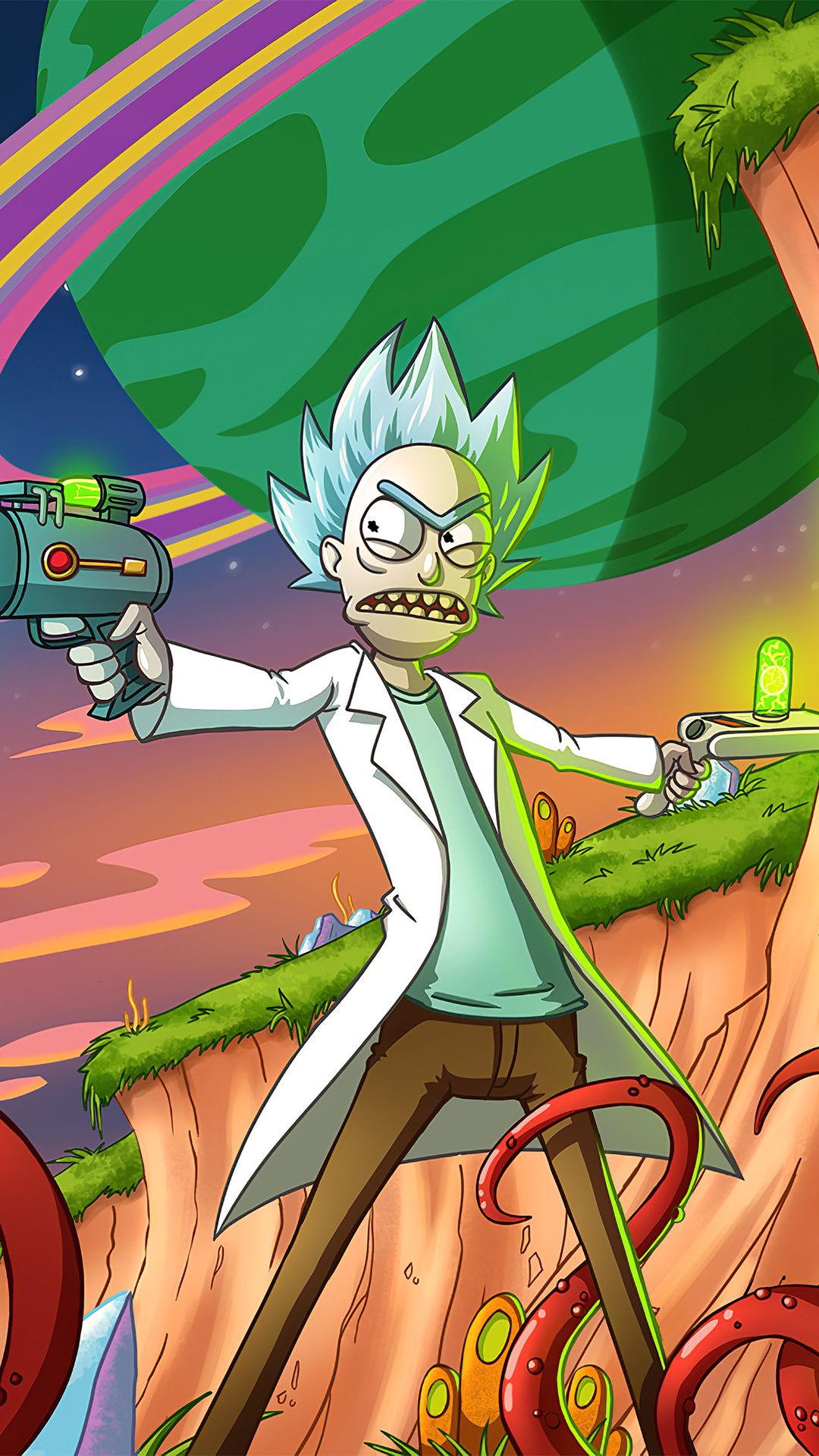 Galaxy Rick And Morty Wallpapers