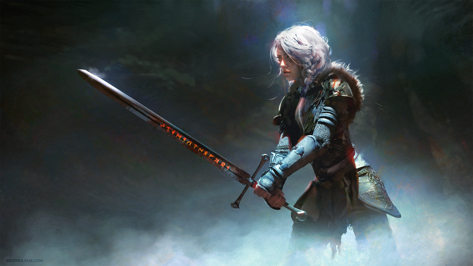 Geralt And Ciri In The Witcher 4K Wallpapers