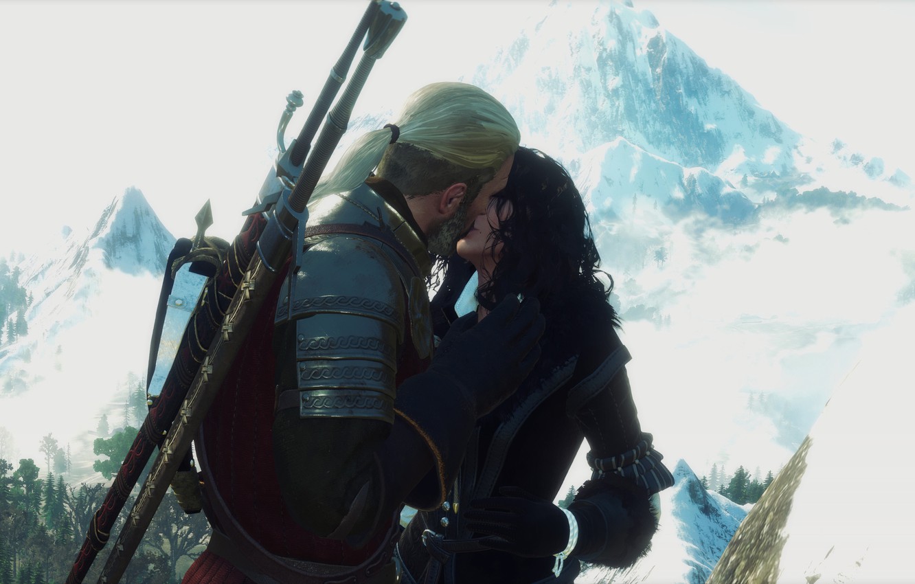 Geralt And Yennefer In The Witcher 4K Wallpapers