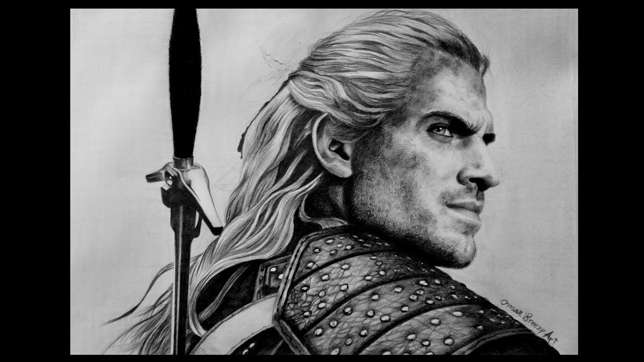 Geralt Of Rivia Drawing Wallpapers