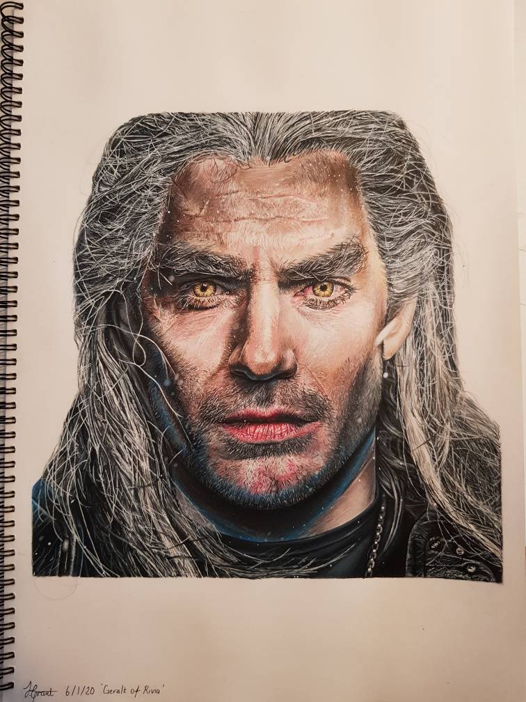 Geralt Of Rivia Drawing Wallpapers