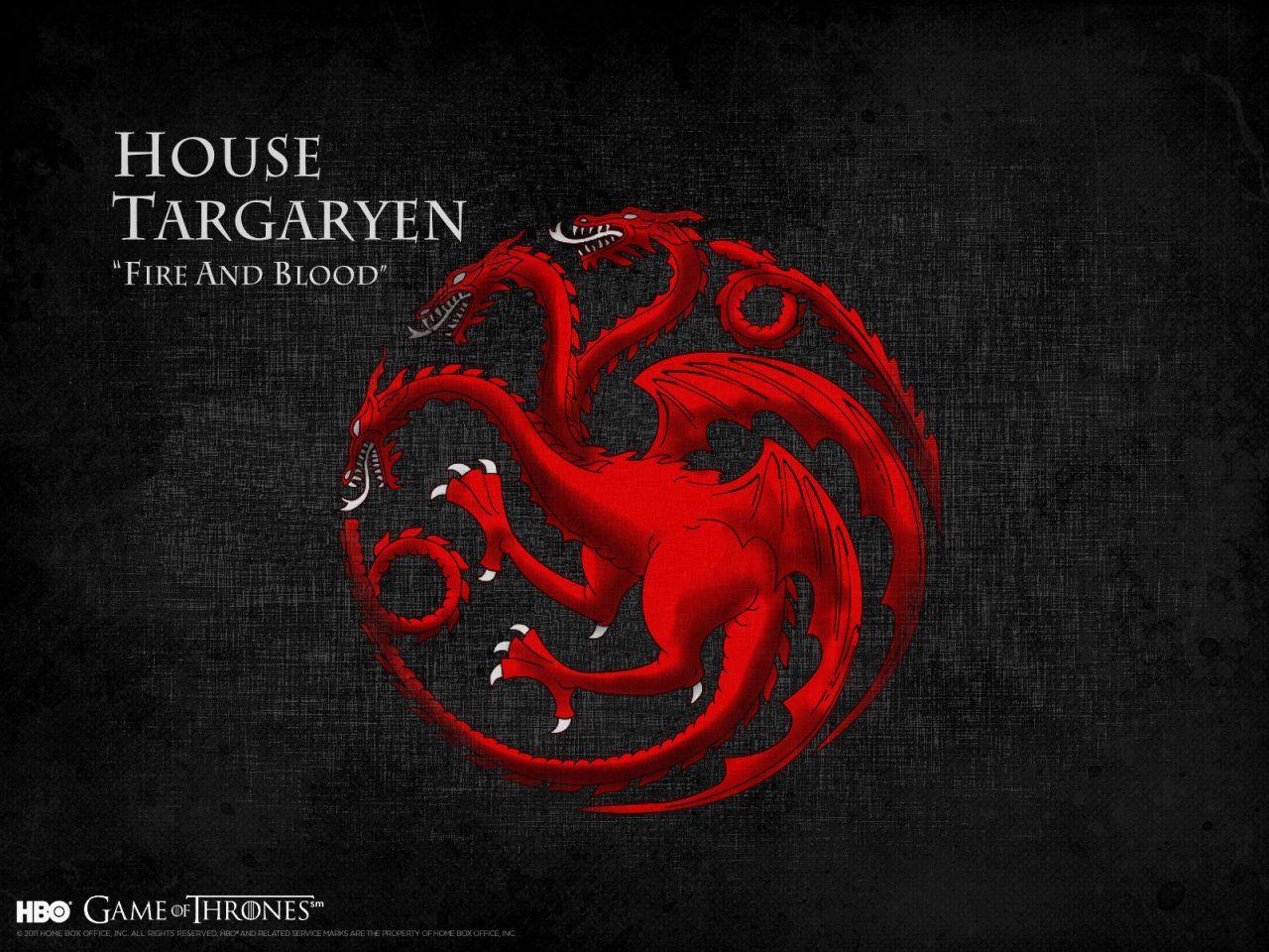 Got Fire And Blood Targaryen Wallpapers