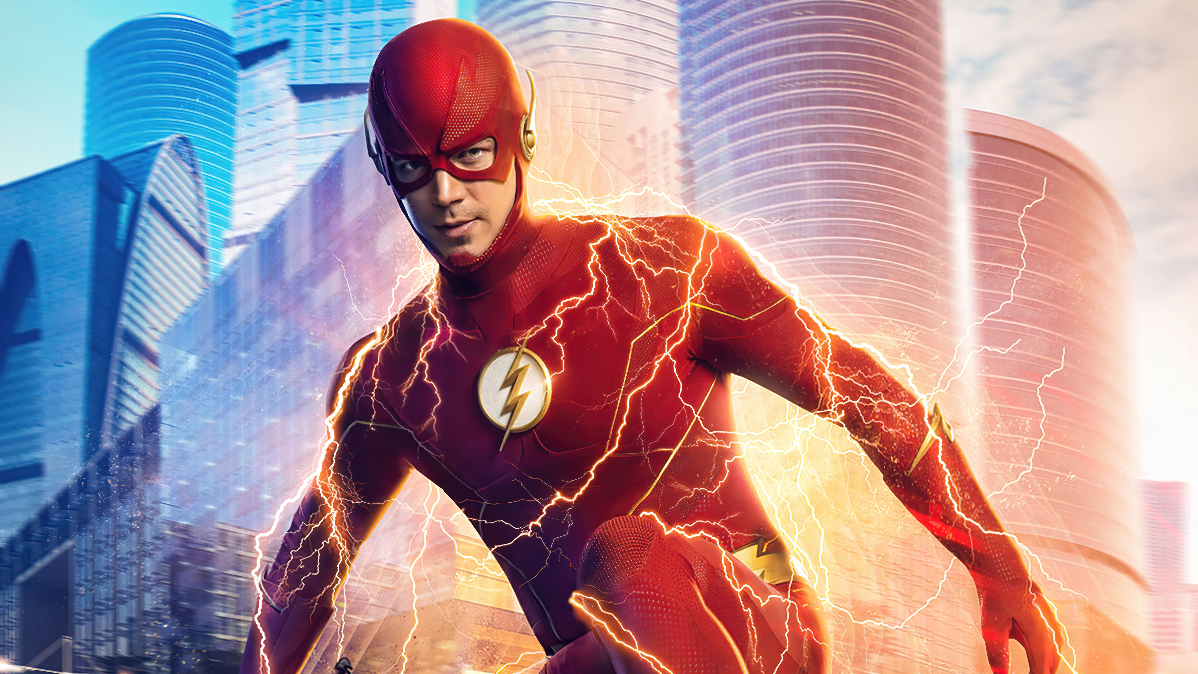 Grant Gustin As Flash Wallpapers