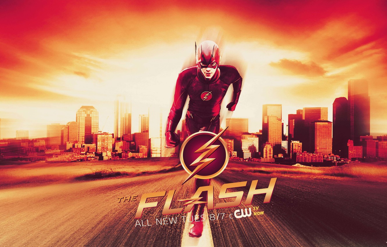 Grant Gustin As Flash Wallpapers