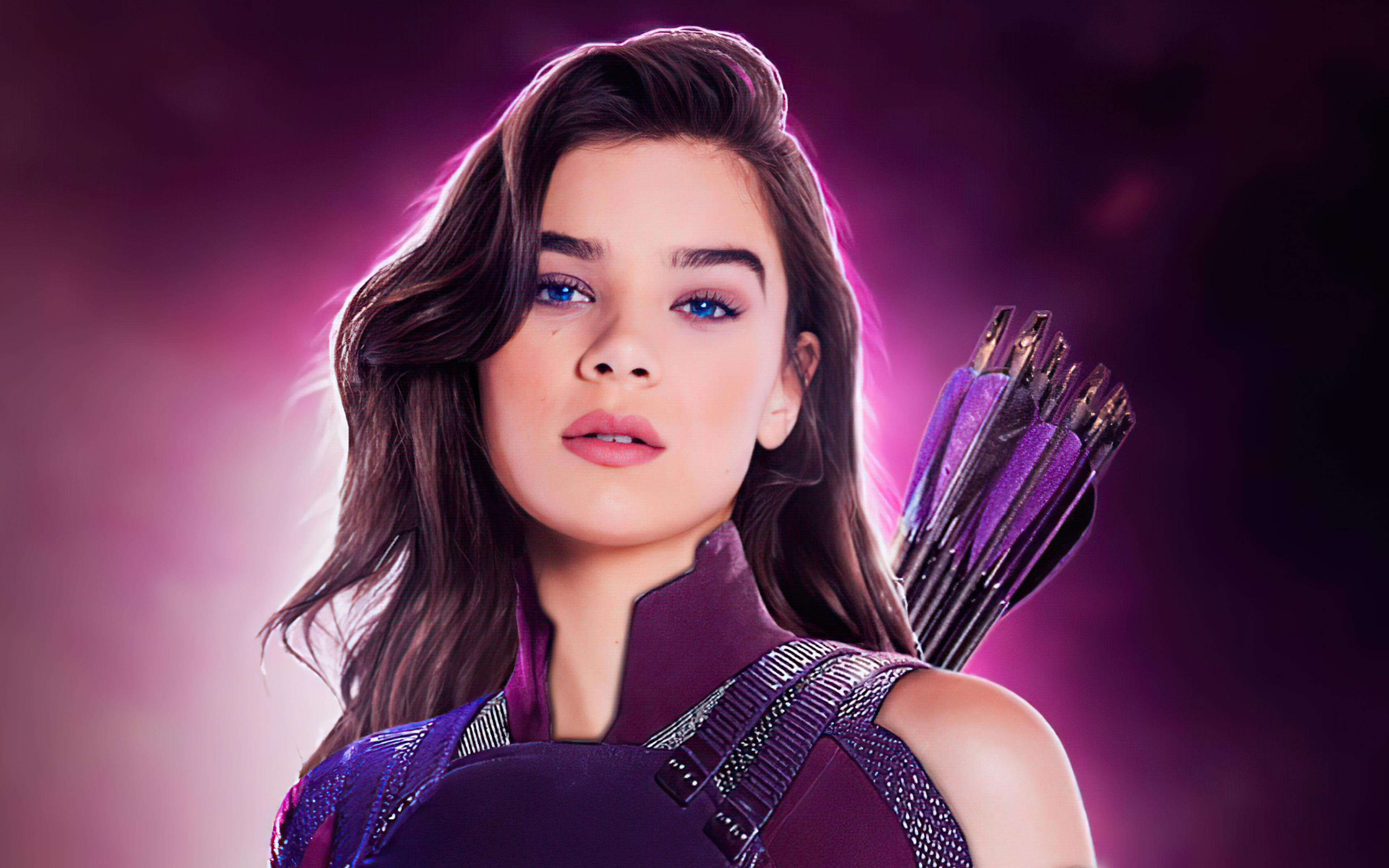 Hailee Steinfeld In Hawkeye 4K 2021 Wallpapers