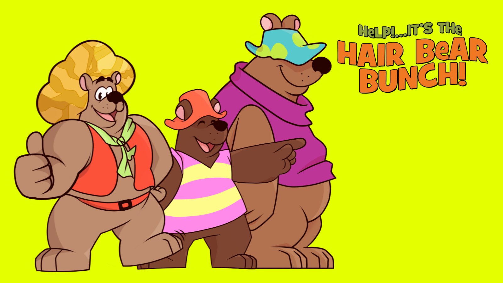 Help!... It'S The Hair Bear Bunch! Wallpapers