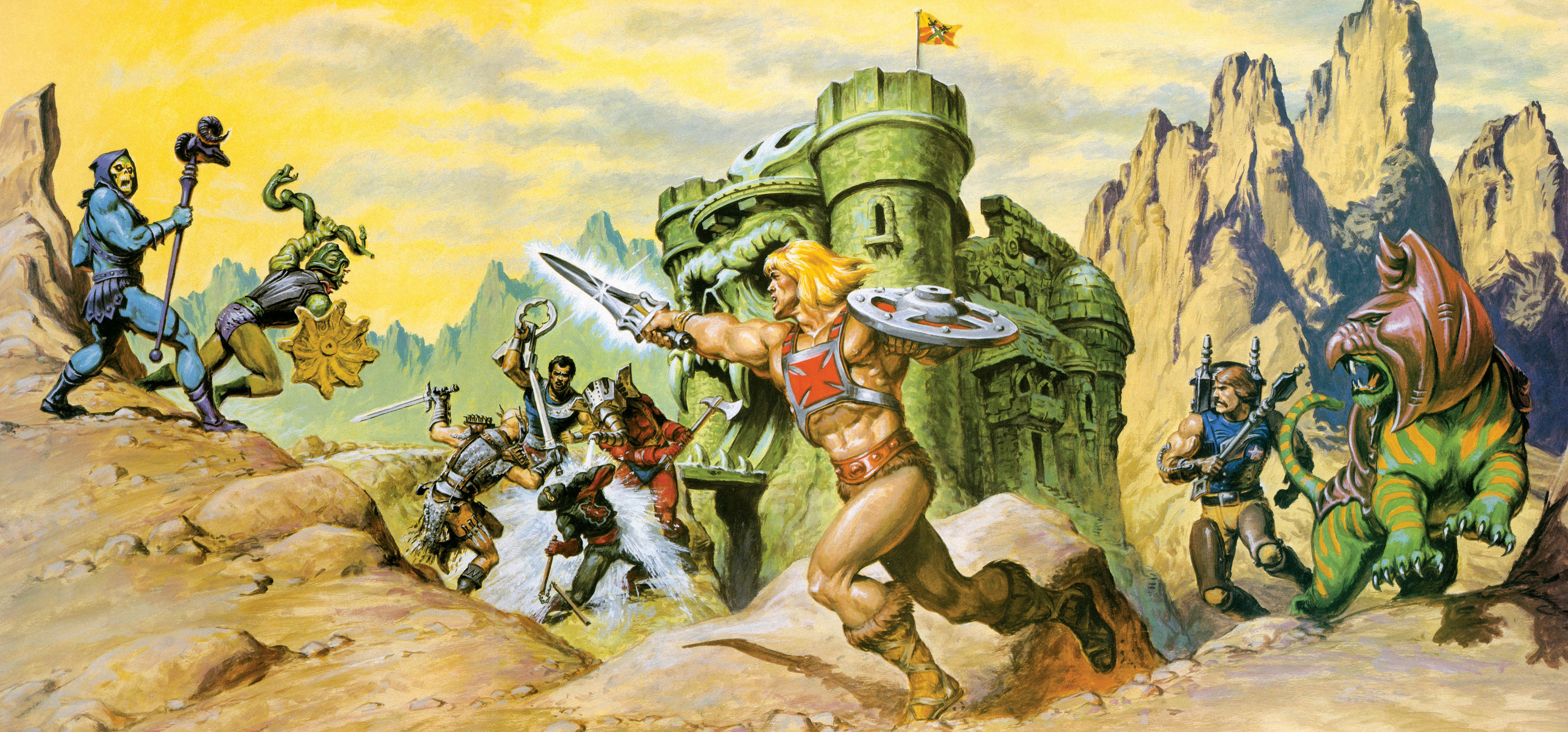 He early. He-man & the Masters of the Universe арт. Рисунки художника Earl norem. Masters of the Universe Art. Властелины Вселенной арт.