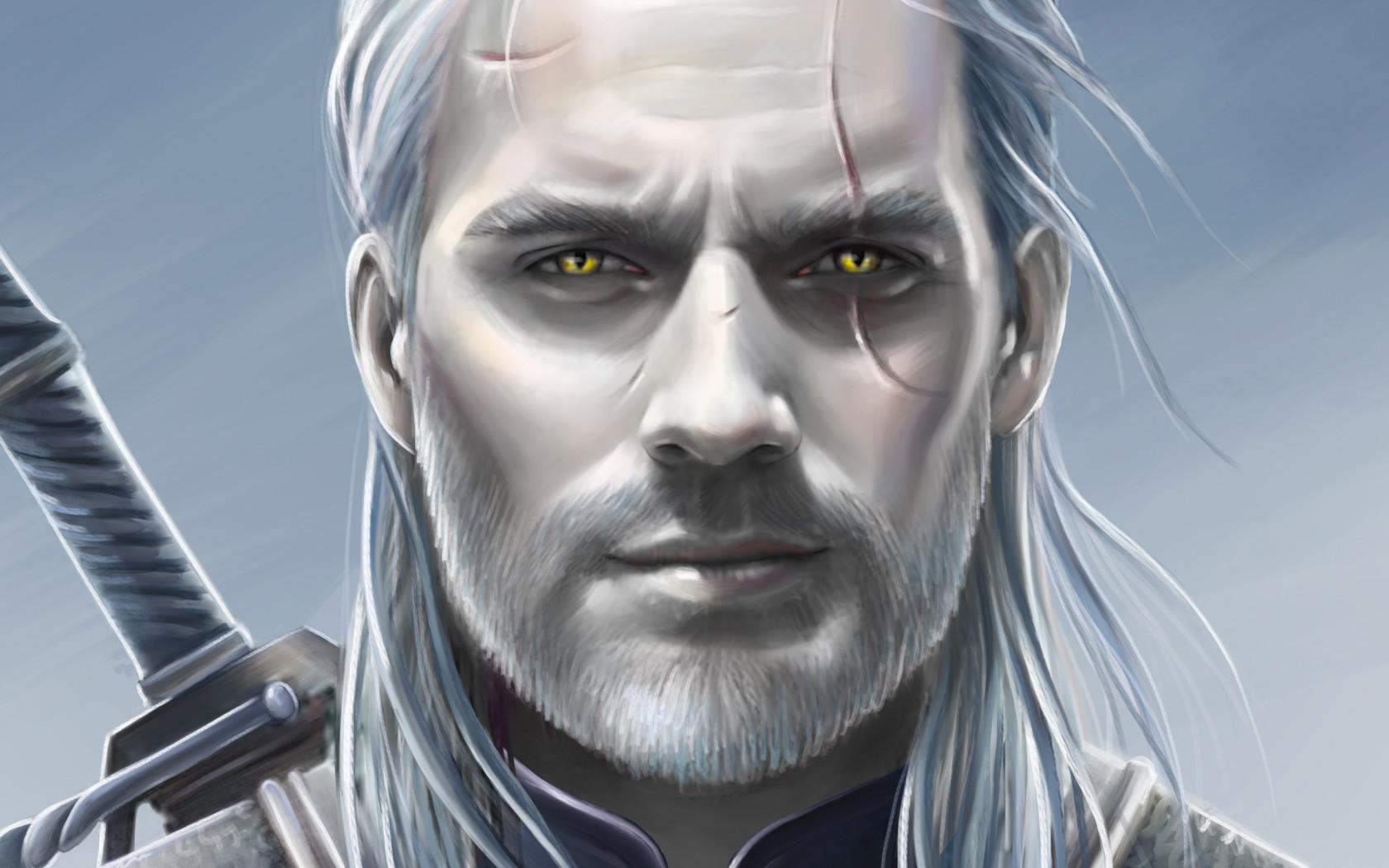 Henry Cavill As Geralt Witcher Wallpapers