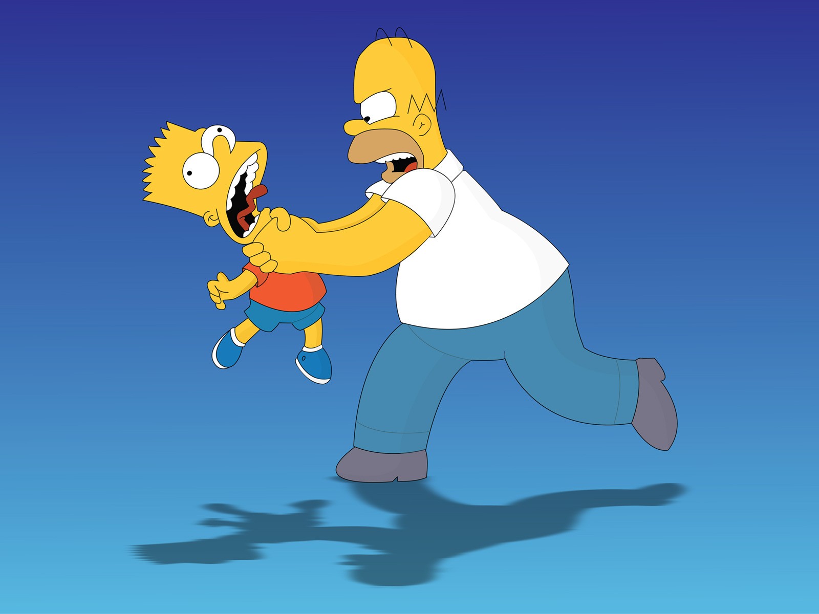 Homer Simpson And Bart Simpson Wallpapers