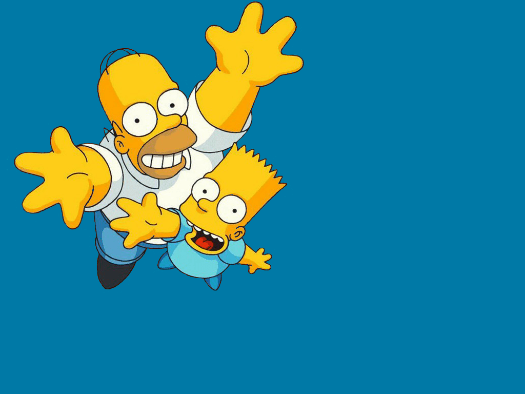 Homer Simpson And Bart Simpson Wallpapers