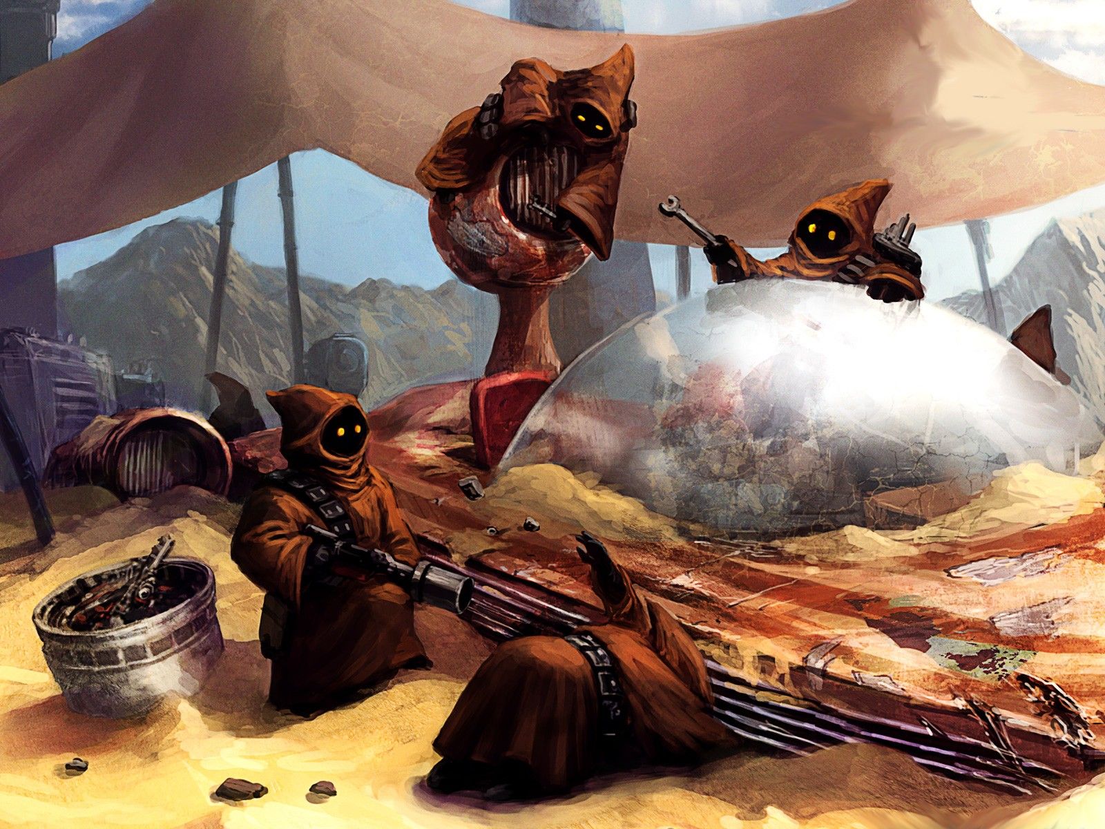 Jawa In The Mandalorian Wallpapers