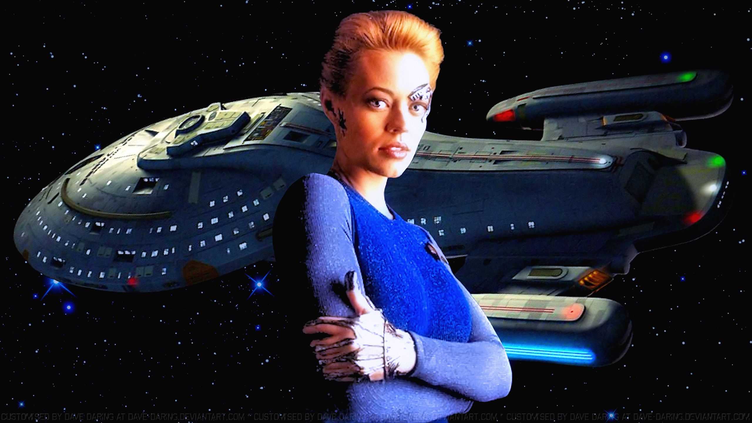 Jeri Ryan As Seven Of Nine Wallpapers