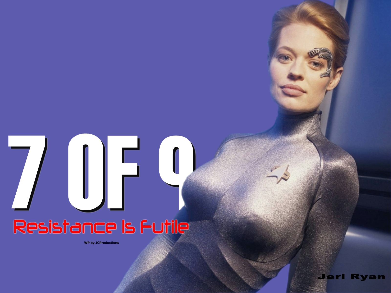 Jeri Ryan As Seven Of Nine Wallpapers