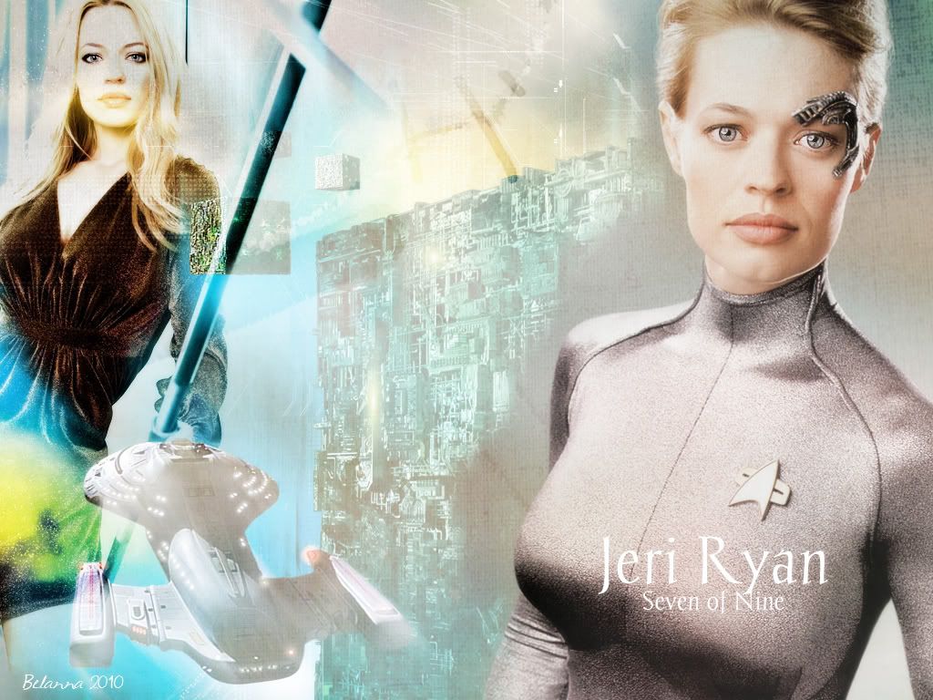 Jeri Ryan As Seven Of Nine Wallpapers