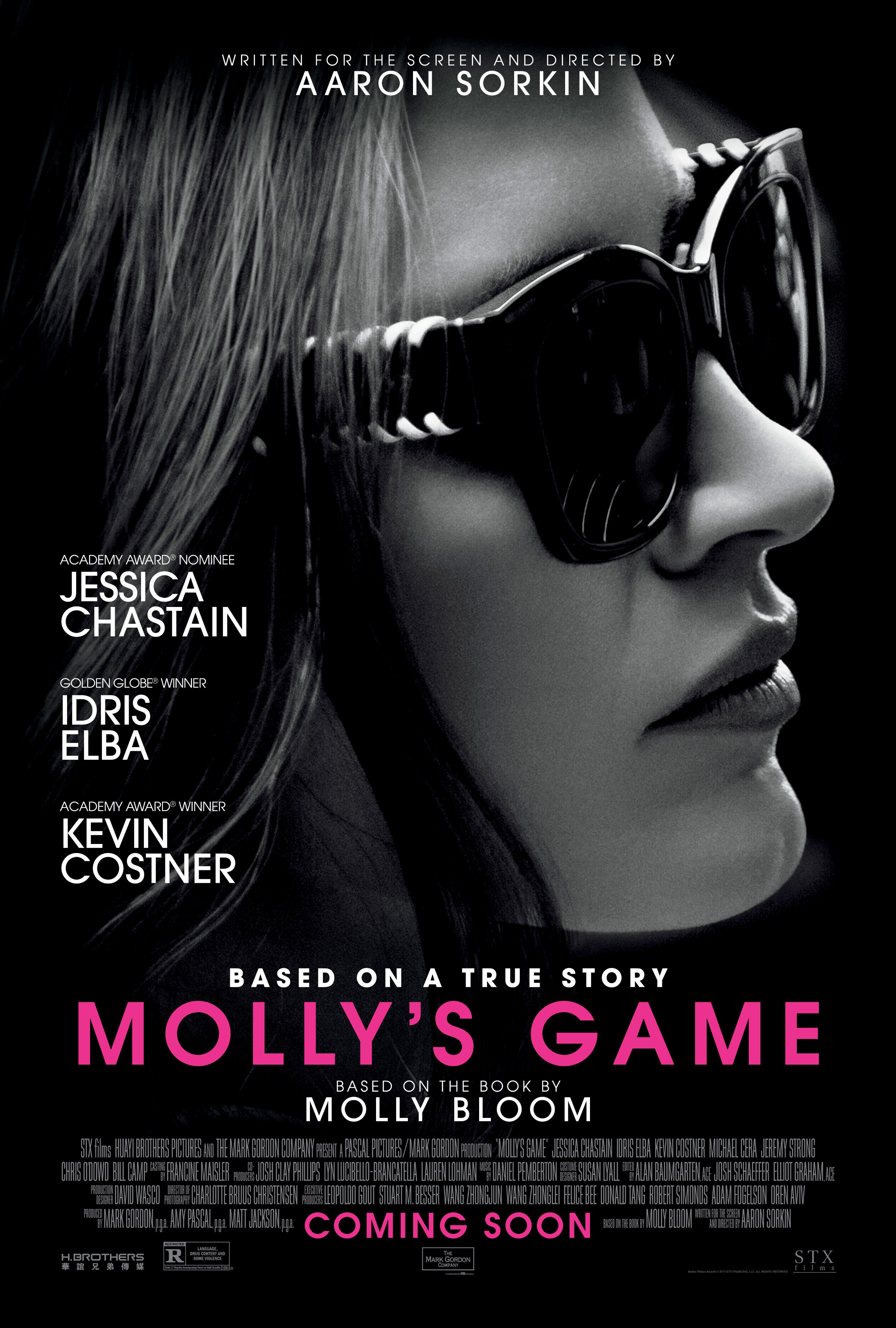 Jessica Chastain In Mollys Game Wallpapers