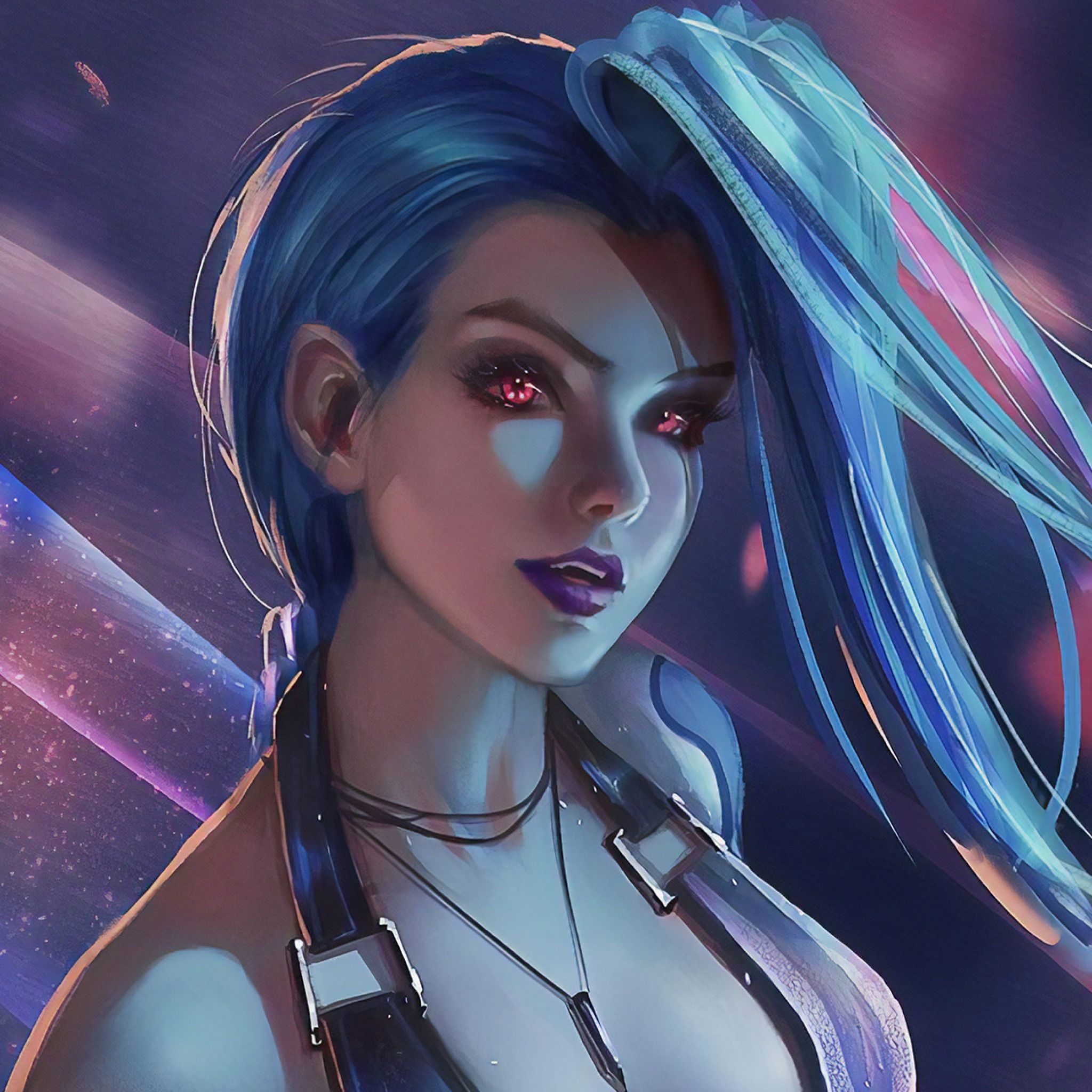 Jinx 4K Art League Of Legends Wallpapers