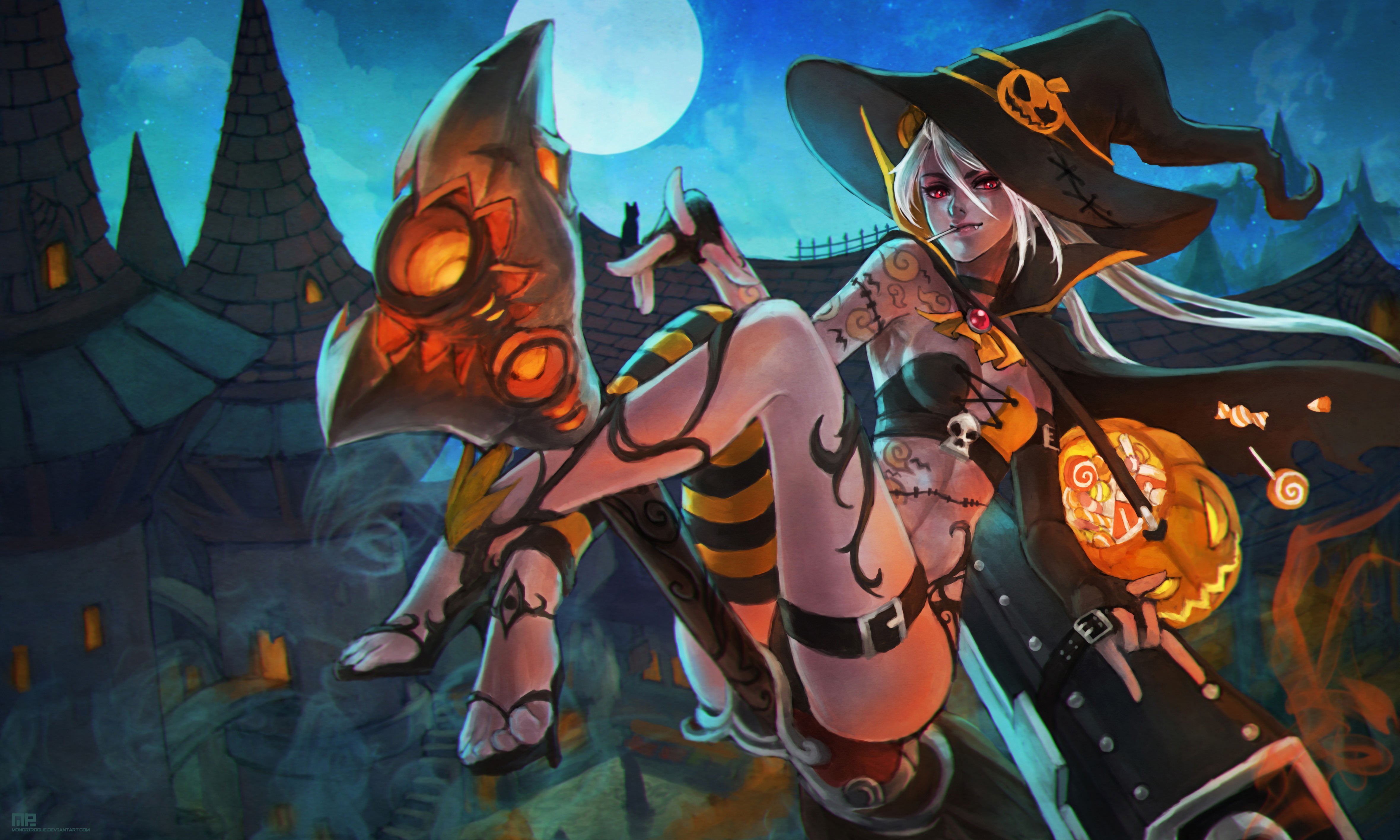 Jinx 4K Art League Of Legends Wallpapers