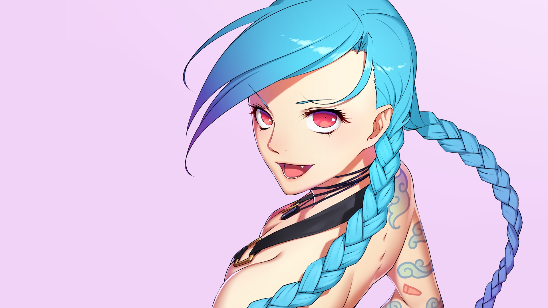 Jinx 4K Art League Of Legends Wallpapers