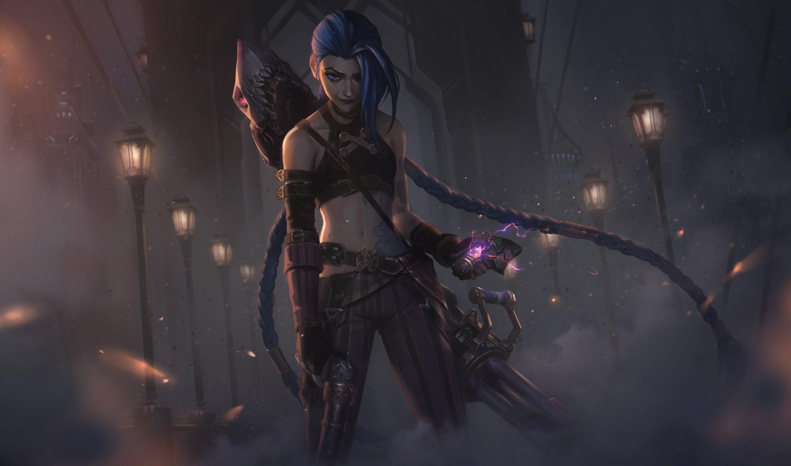 Jinx Hd Arcane League Of Legends Wallpapers