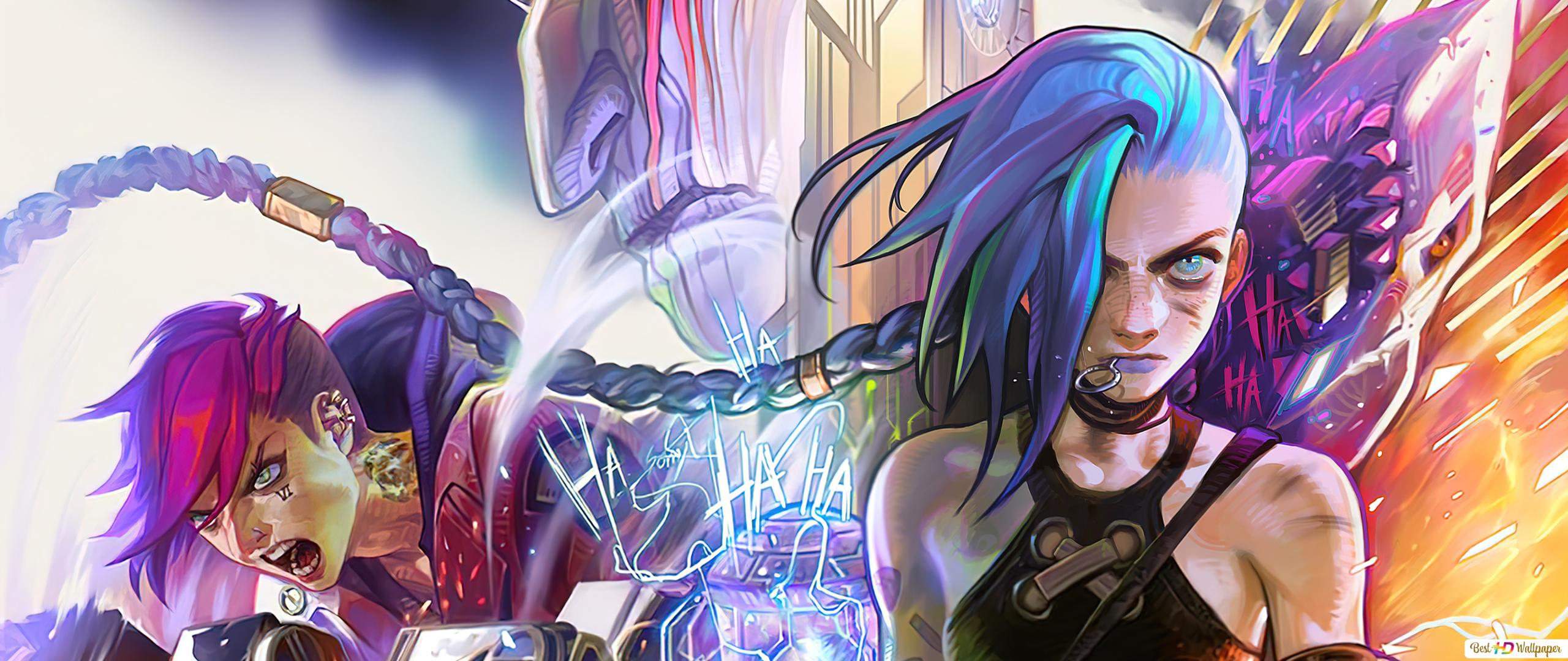 Jinx Hd Arcane League Of Legends Wallpapers