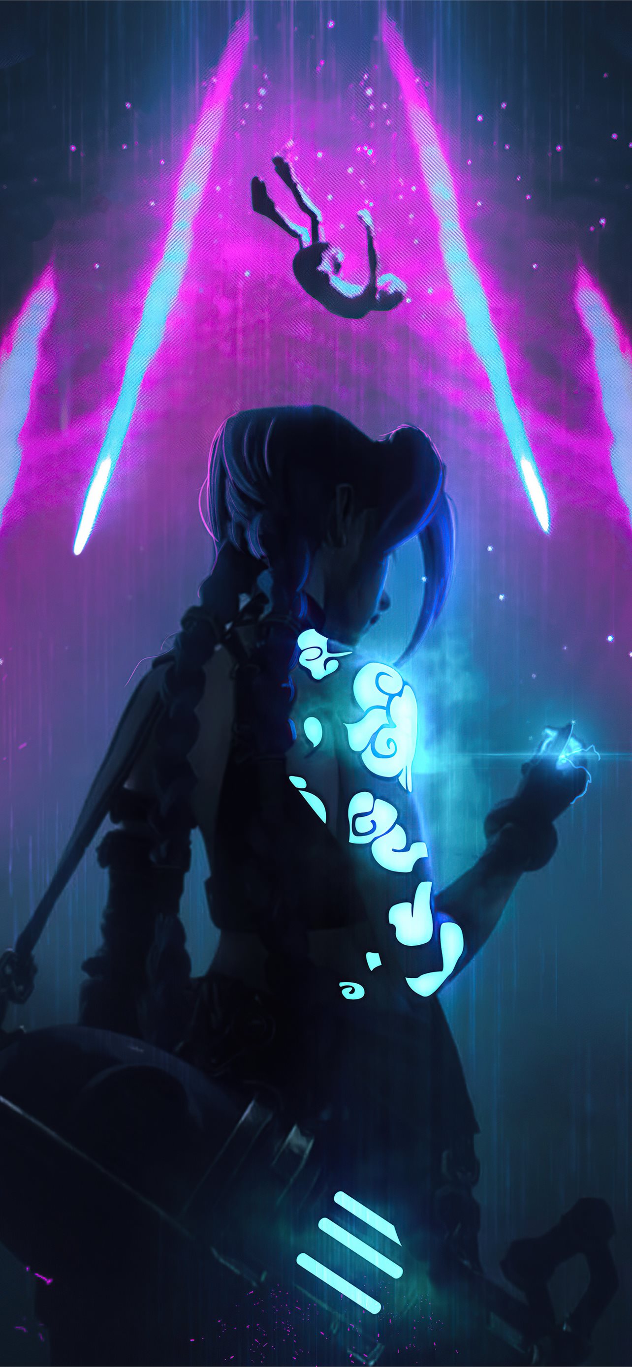 Jinx League Of Legends X Arcane  Art Wallpapers