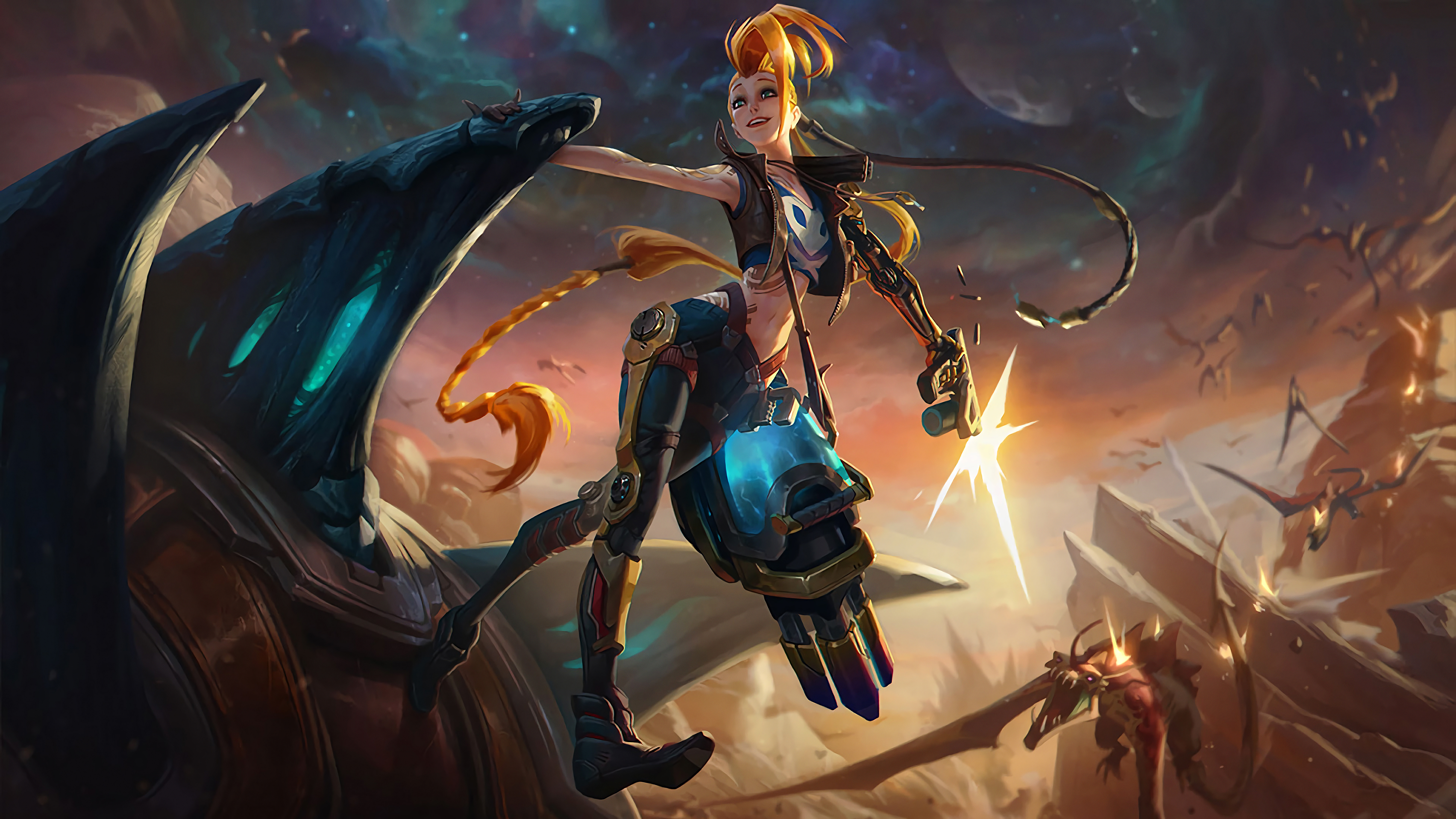 Jinx New Hd League Of Legends Wallpapers