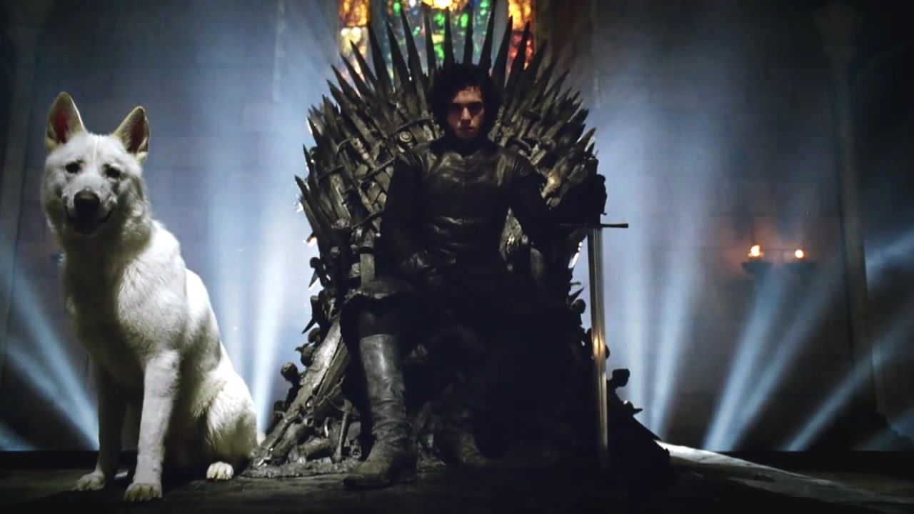 Jon Snow In The Iron Throne Wallpapers