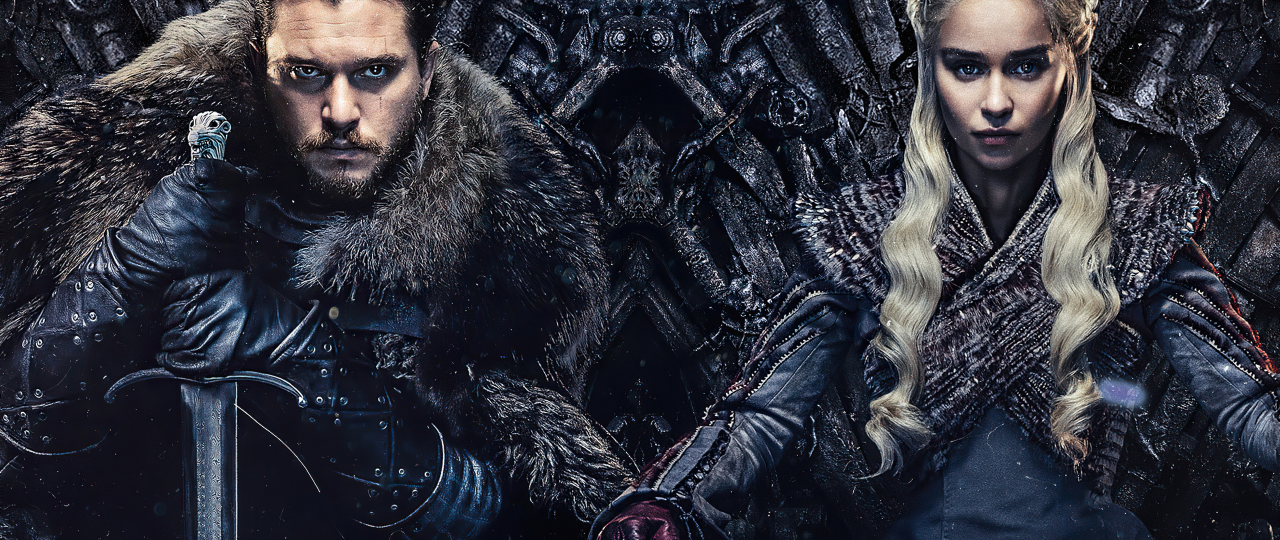 Jon Snow In The Iron Throne Wallpapers