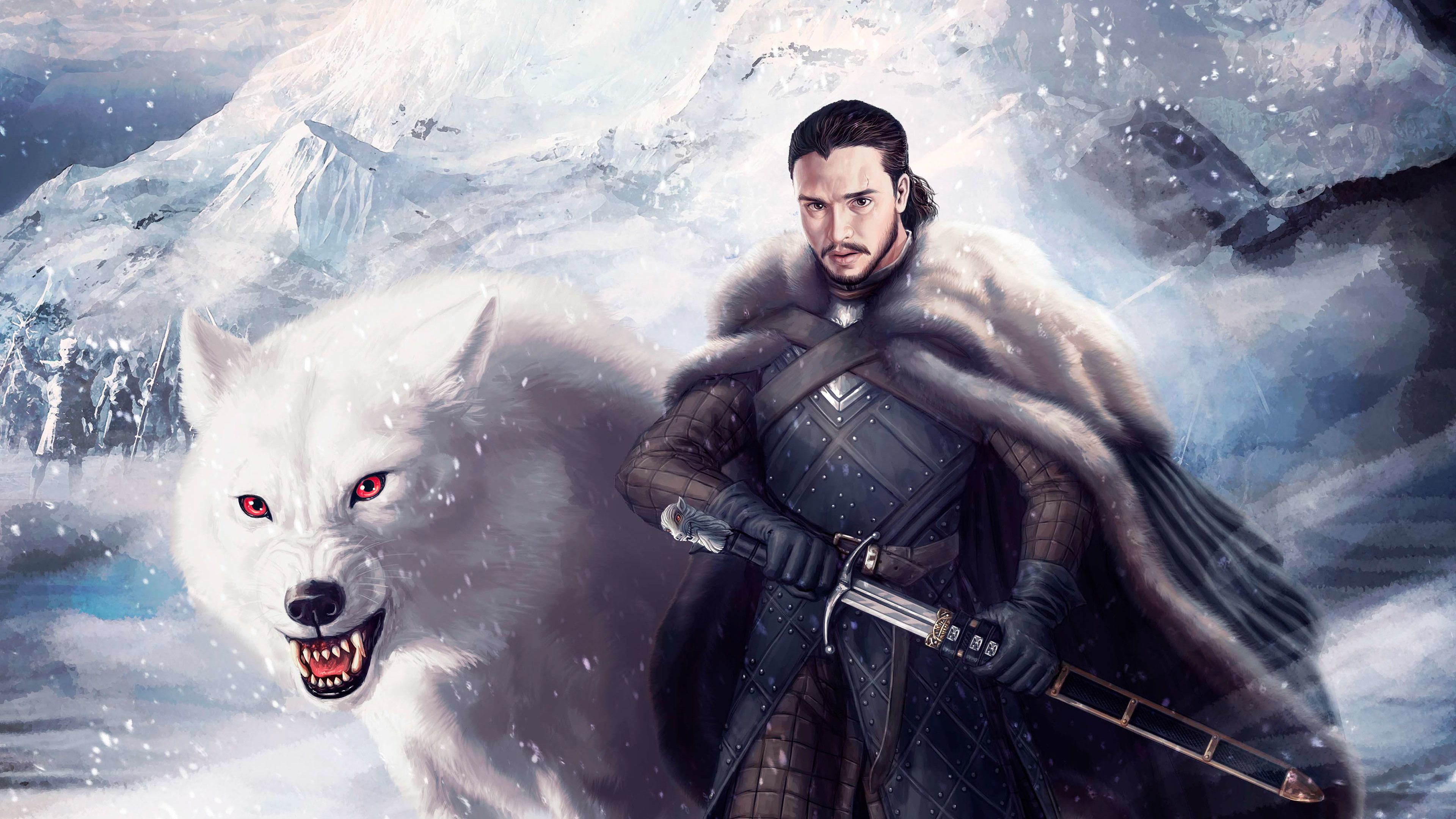 Jon Snow In The Iron Throne Wallpapers