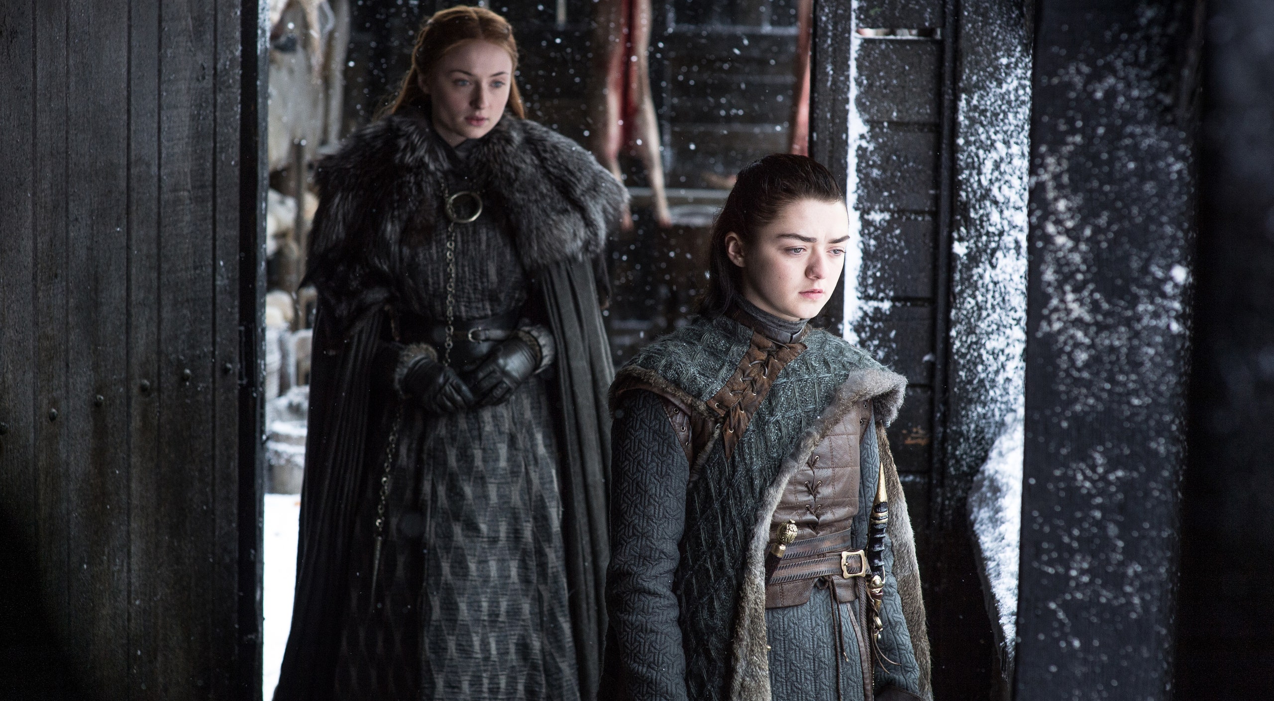 Jon Snow Meets Arya Stark  In Got Season 8 Wallpapers