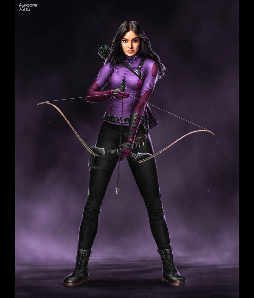 Kate Bishop Hawkeye Poster 4K Fanart Wallpapers