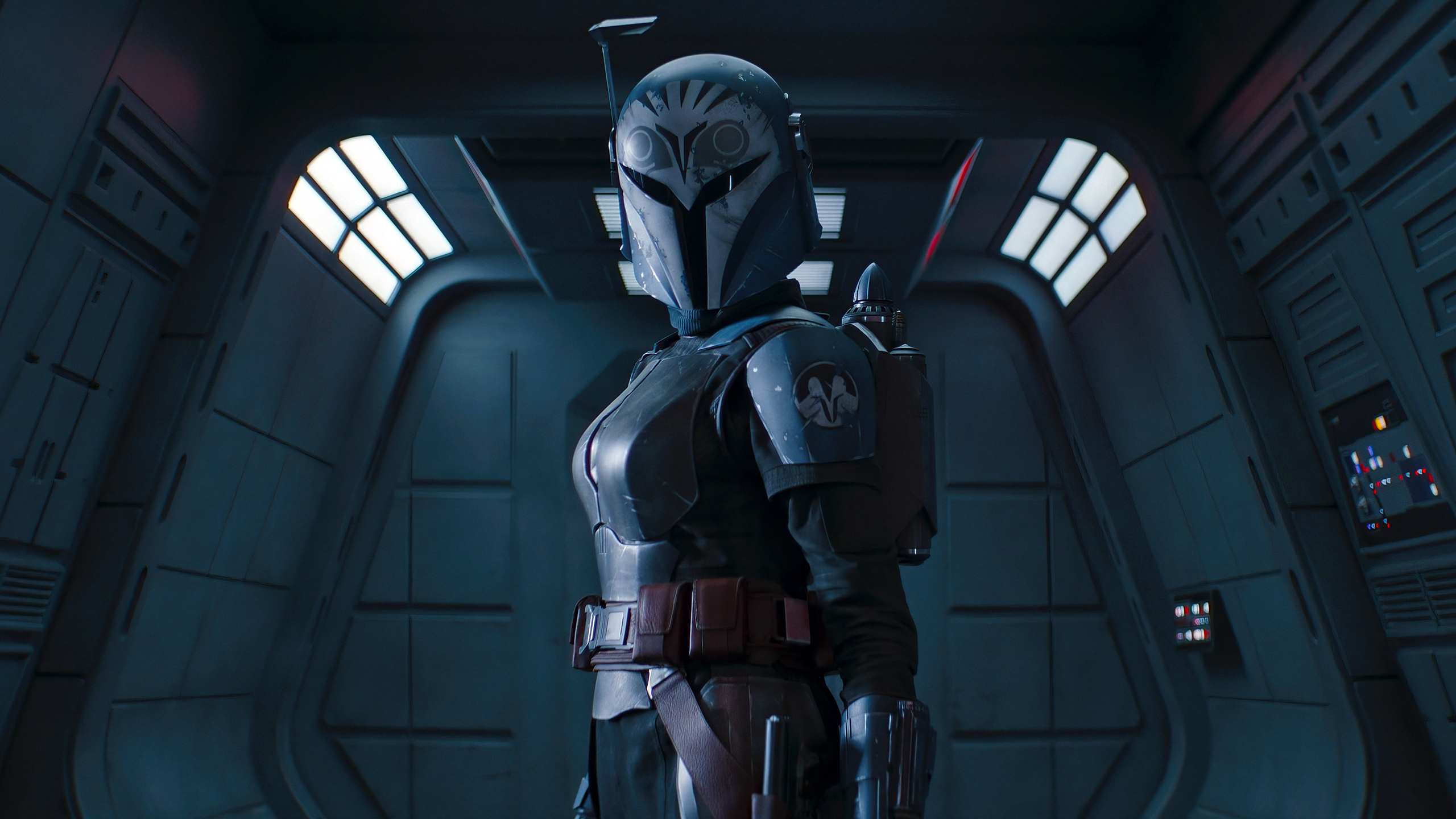 Katee Sackhoff As Bo Katan Kryze Mandalorian Art Wallpapers