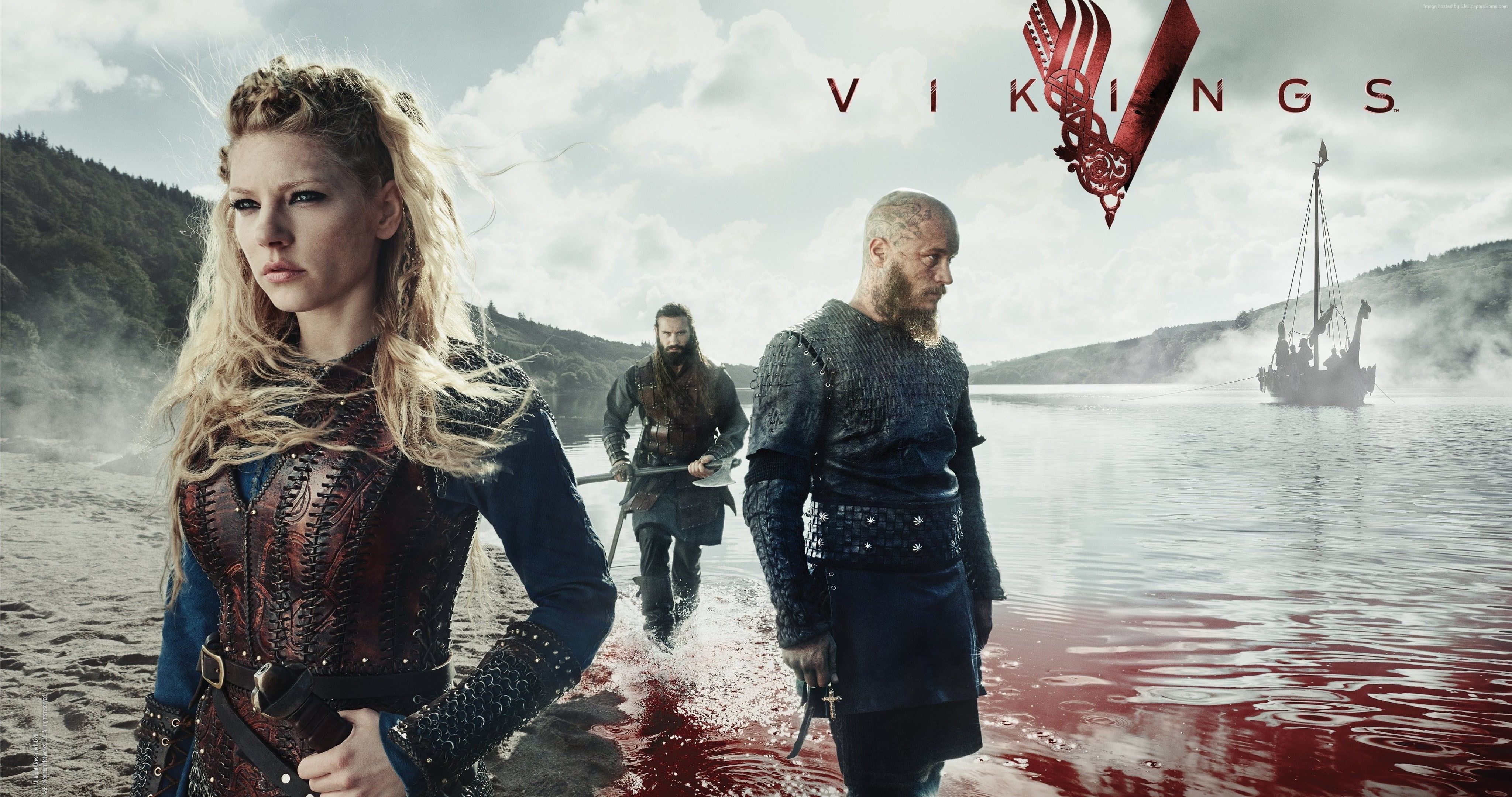 Katheryn Winnick In Vikings Wallpapers