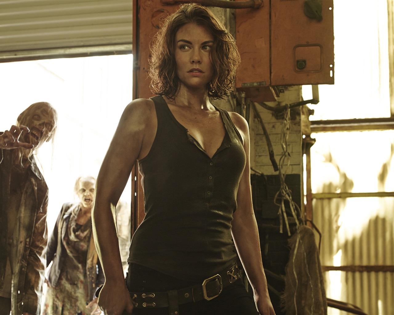 Lauren Cohan As Maggie Greene In The Walking Dead Wallpapers