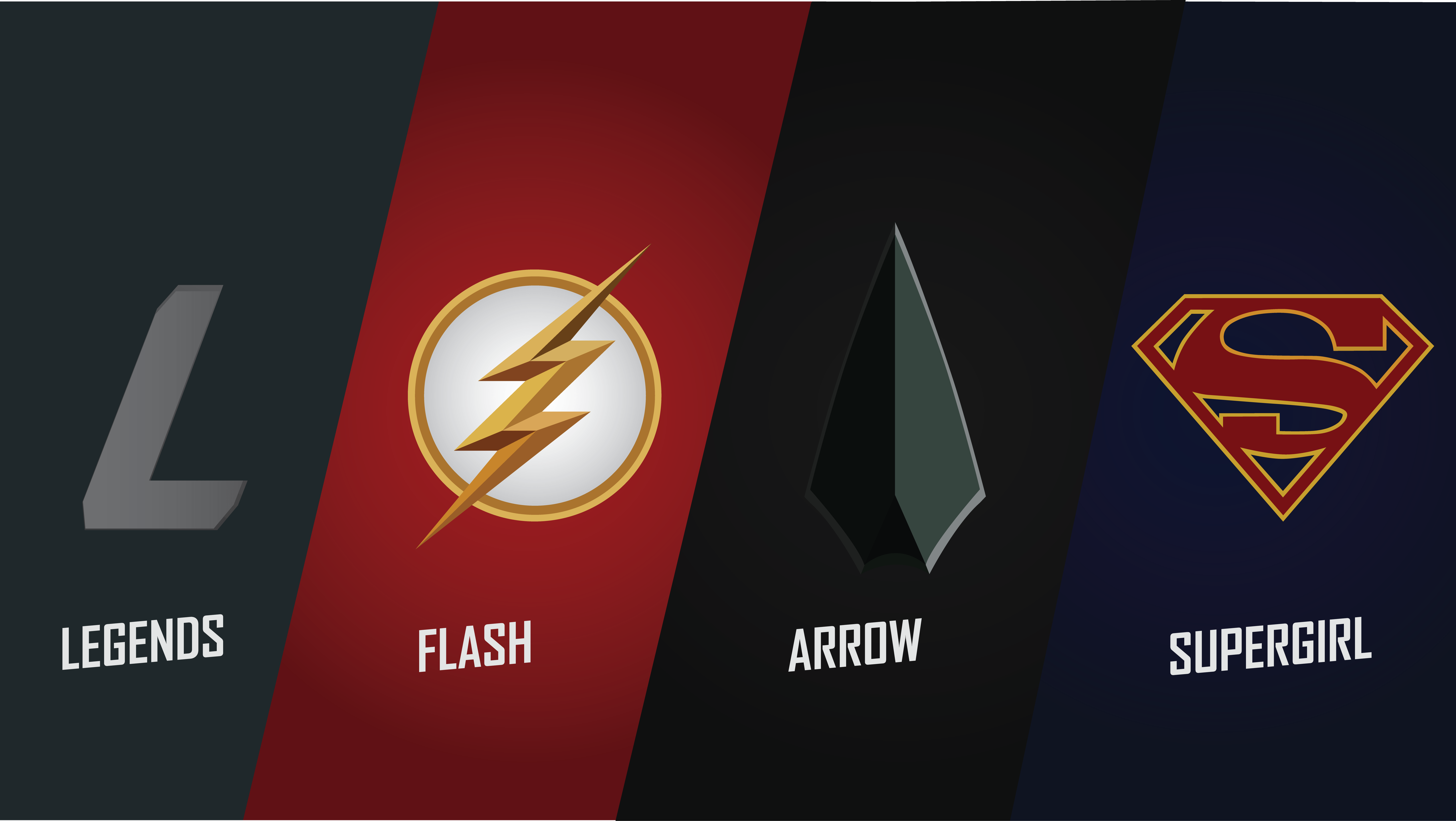 Legends Of Tomorrow Flash Arrow Supergirl Wallpapers