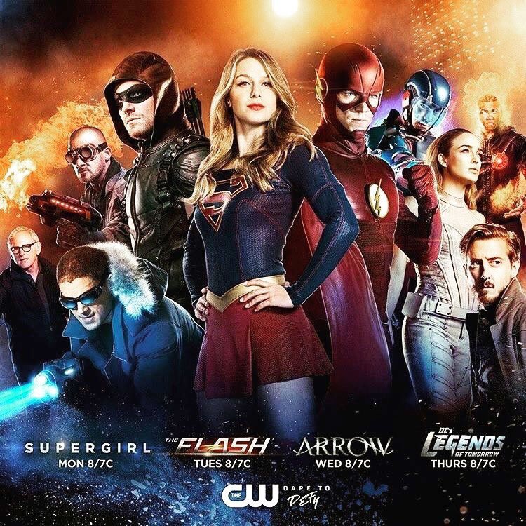 Legends Of Tomorrow Flash Arrow Supergirl Wallpapers