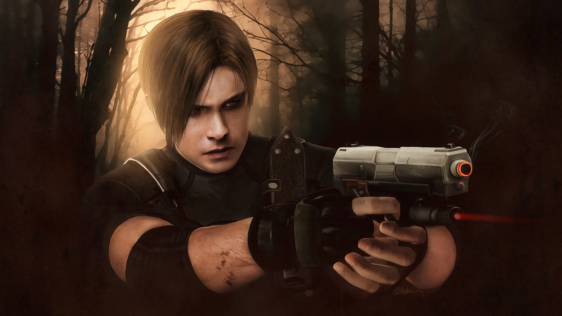 Leon Netflix Resident Evil Wallpapers