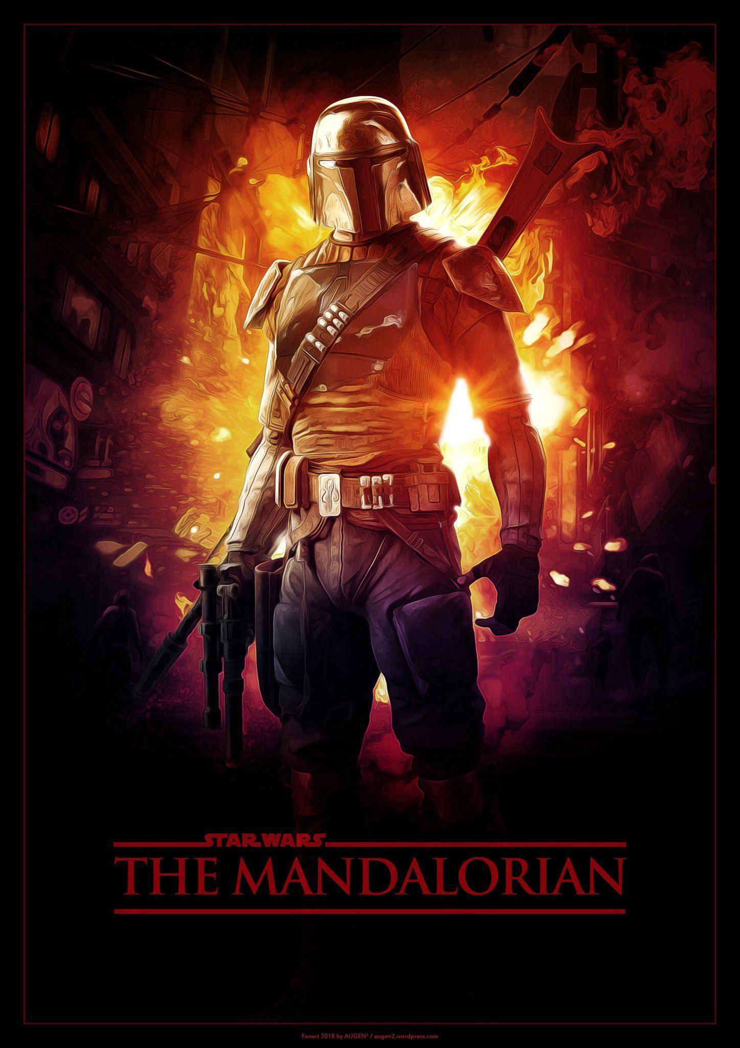 Mandalorian All Character Poster Wallpapers