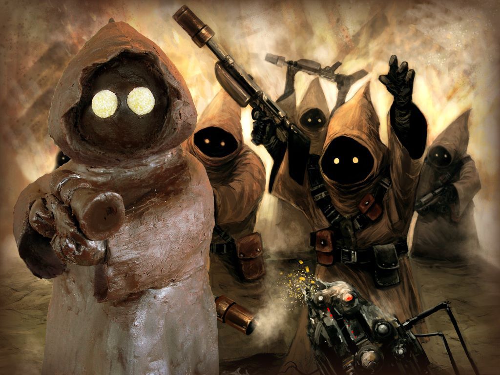 Mandalorian And Jawa Wallpapers