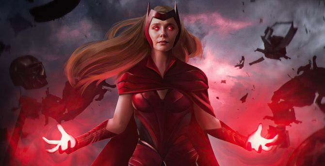 Marvel Wanda Vision Concept Art Wallpapers