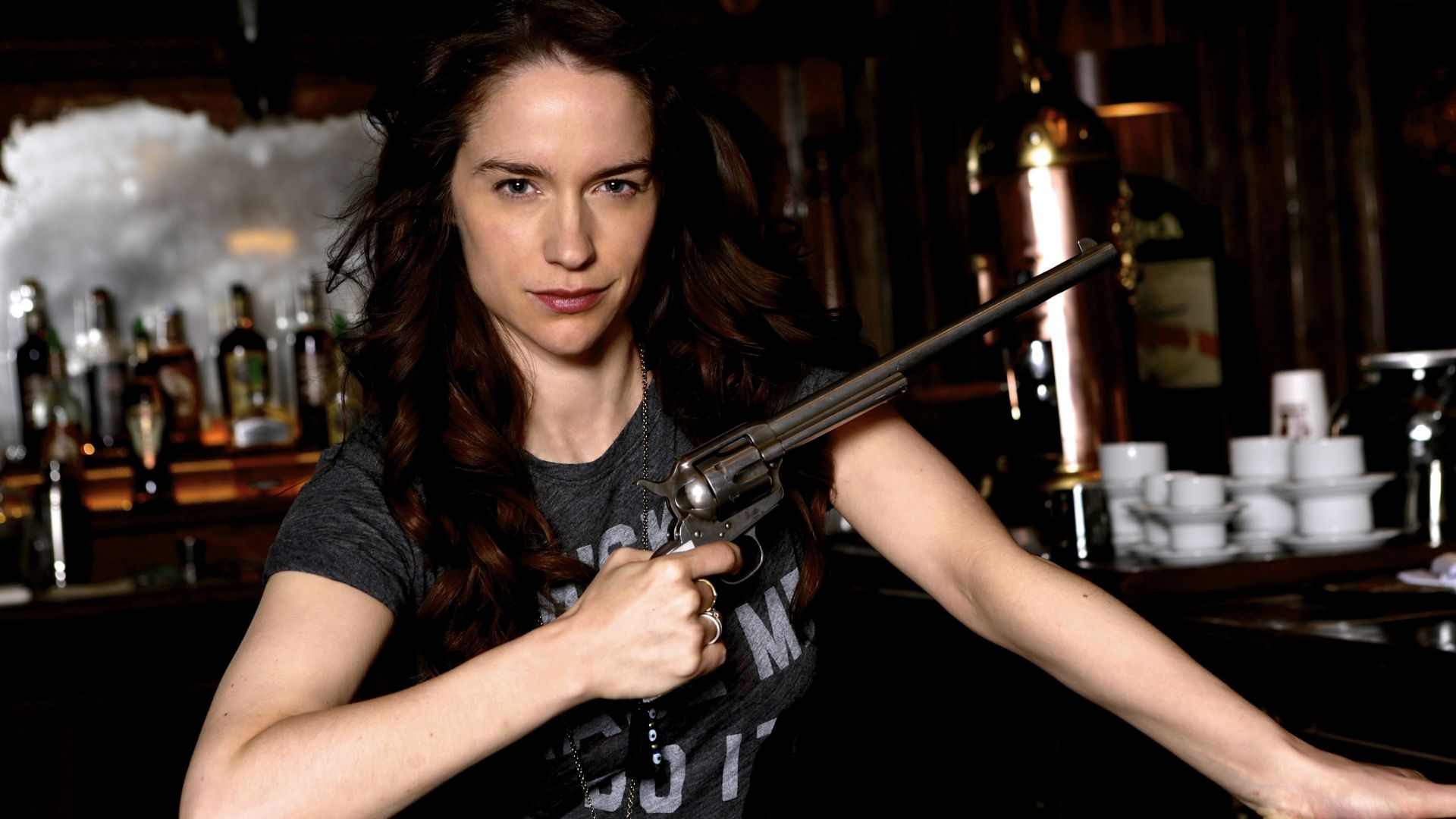 Melanie Scrofano In Wynonna Earp Wallpapers