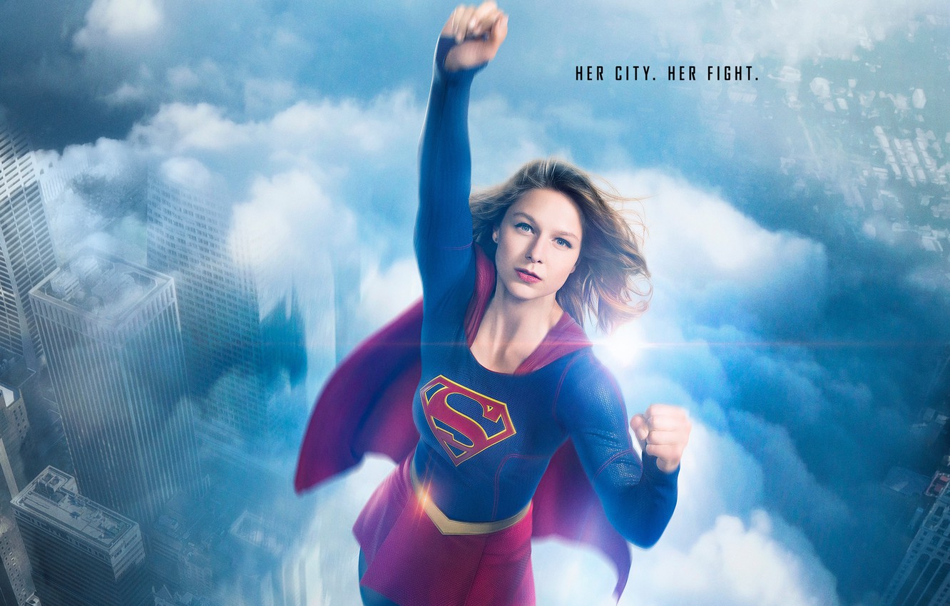 Melissa Benoist As Supergirl Wallpapers