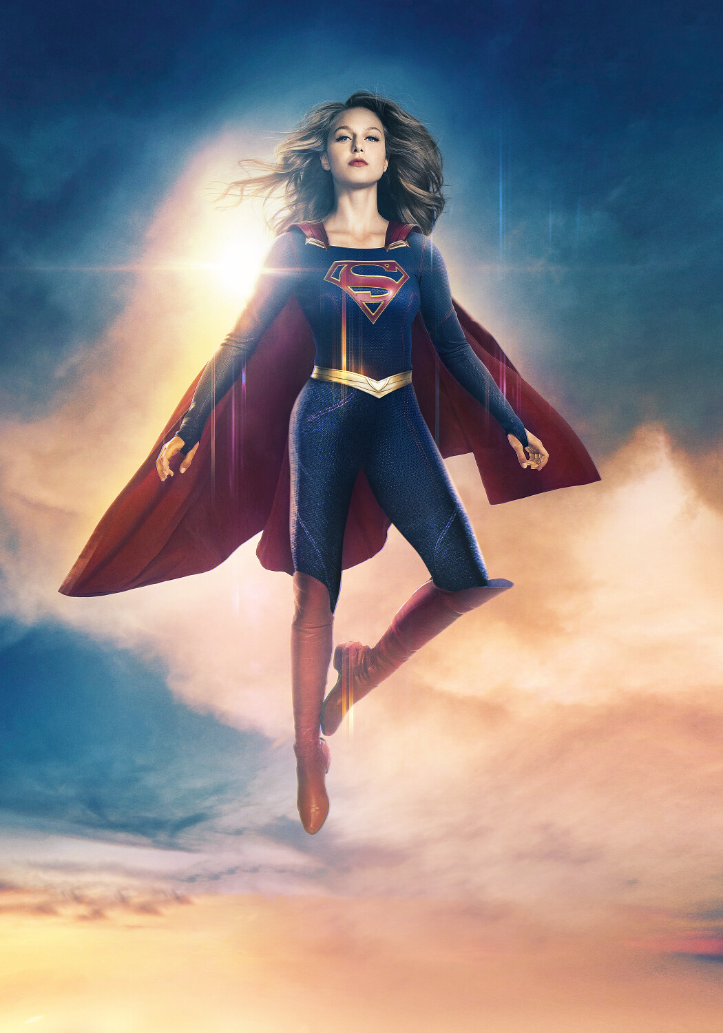 Melissa Benoist As Supergirl Wallpapers