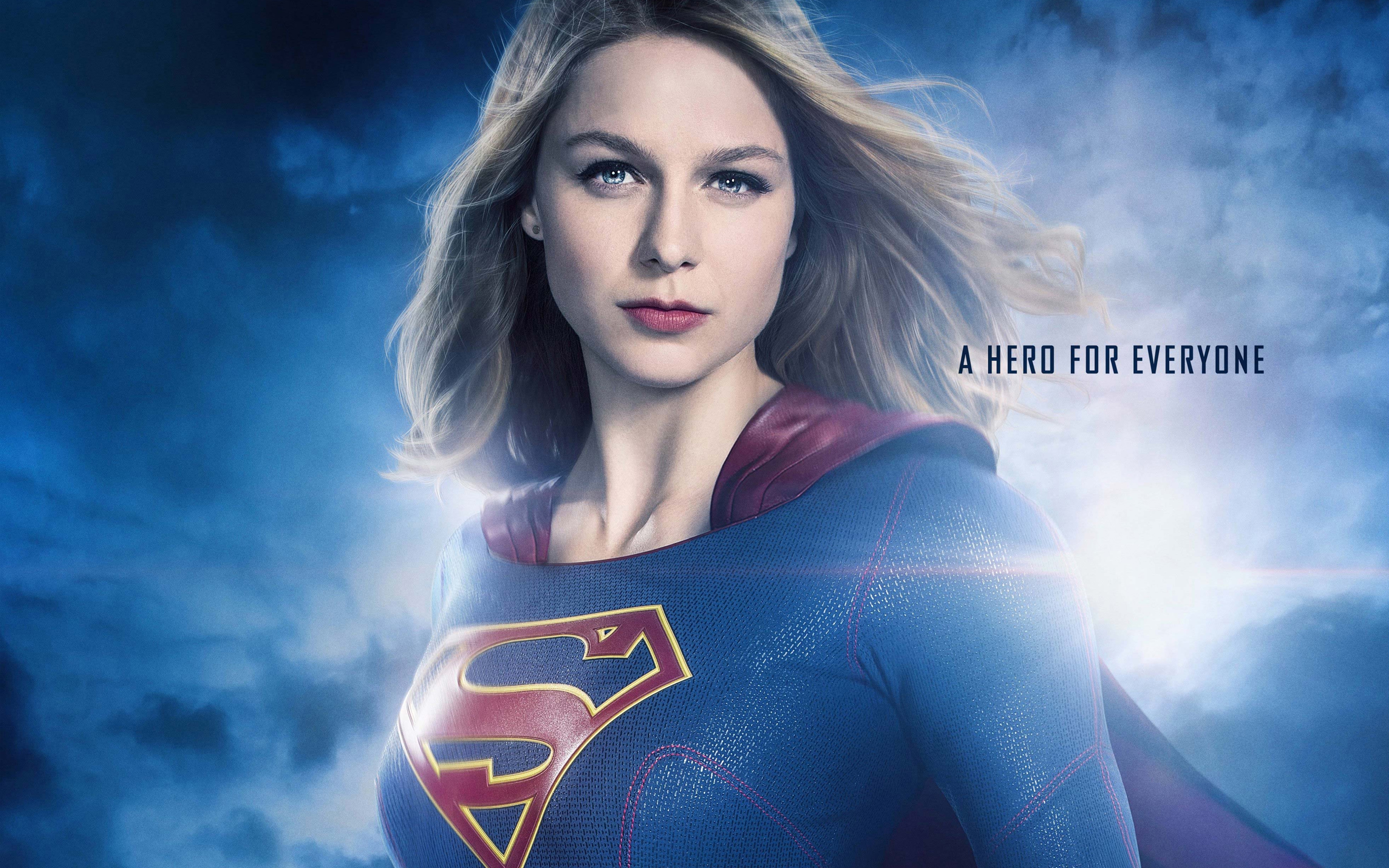 Melissa Benoist As Supergirl Wallpapers