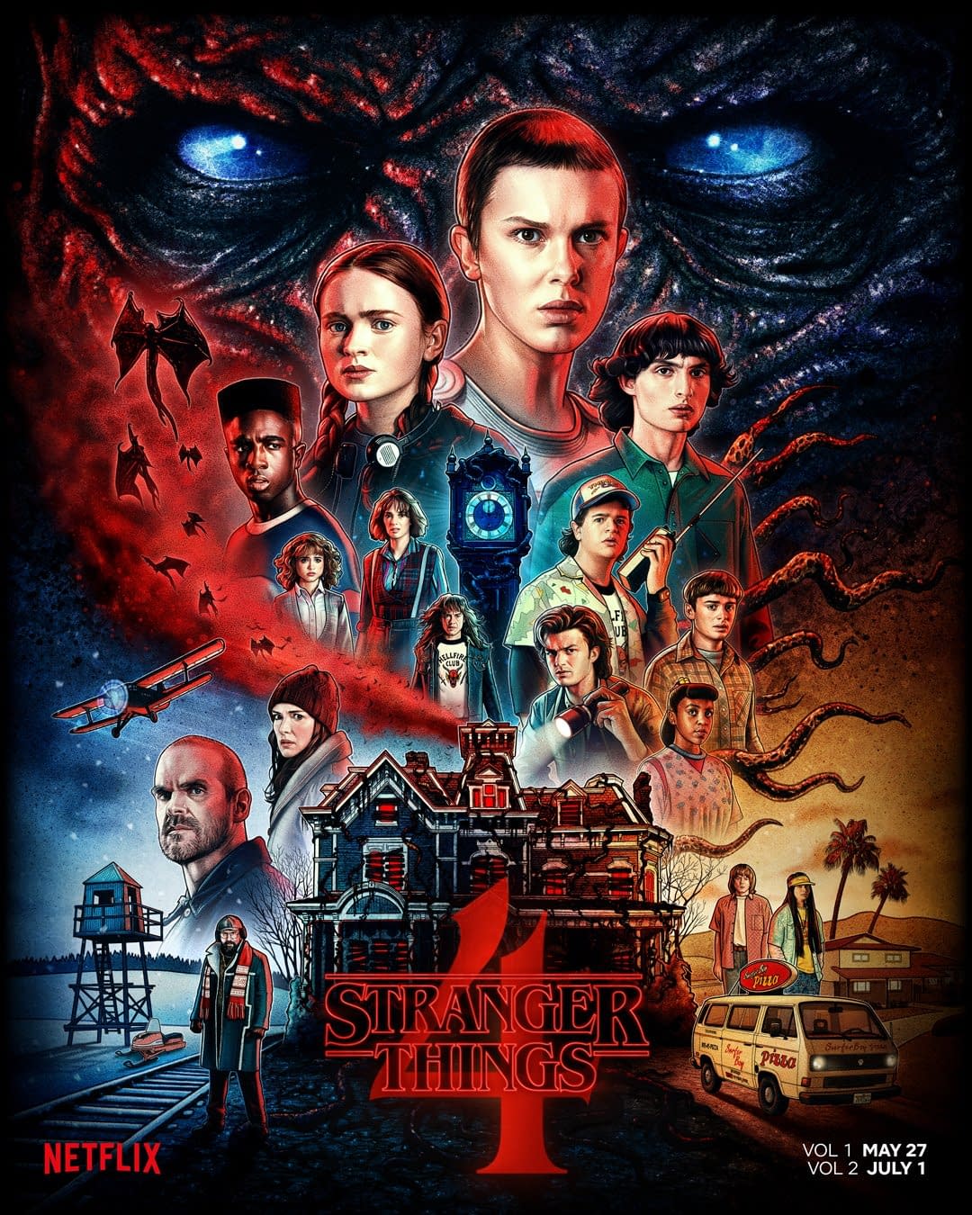 Millie Bobby Brown As Eleven Stranger Things 3 Poster Wallpapers