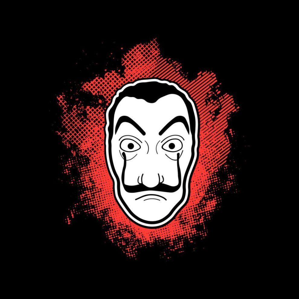 Money Heist Mask Wallpapers