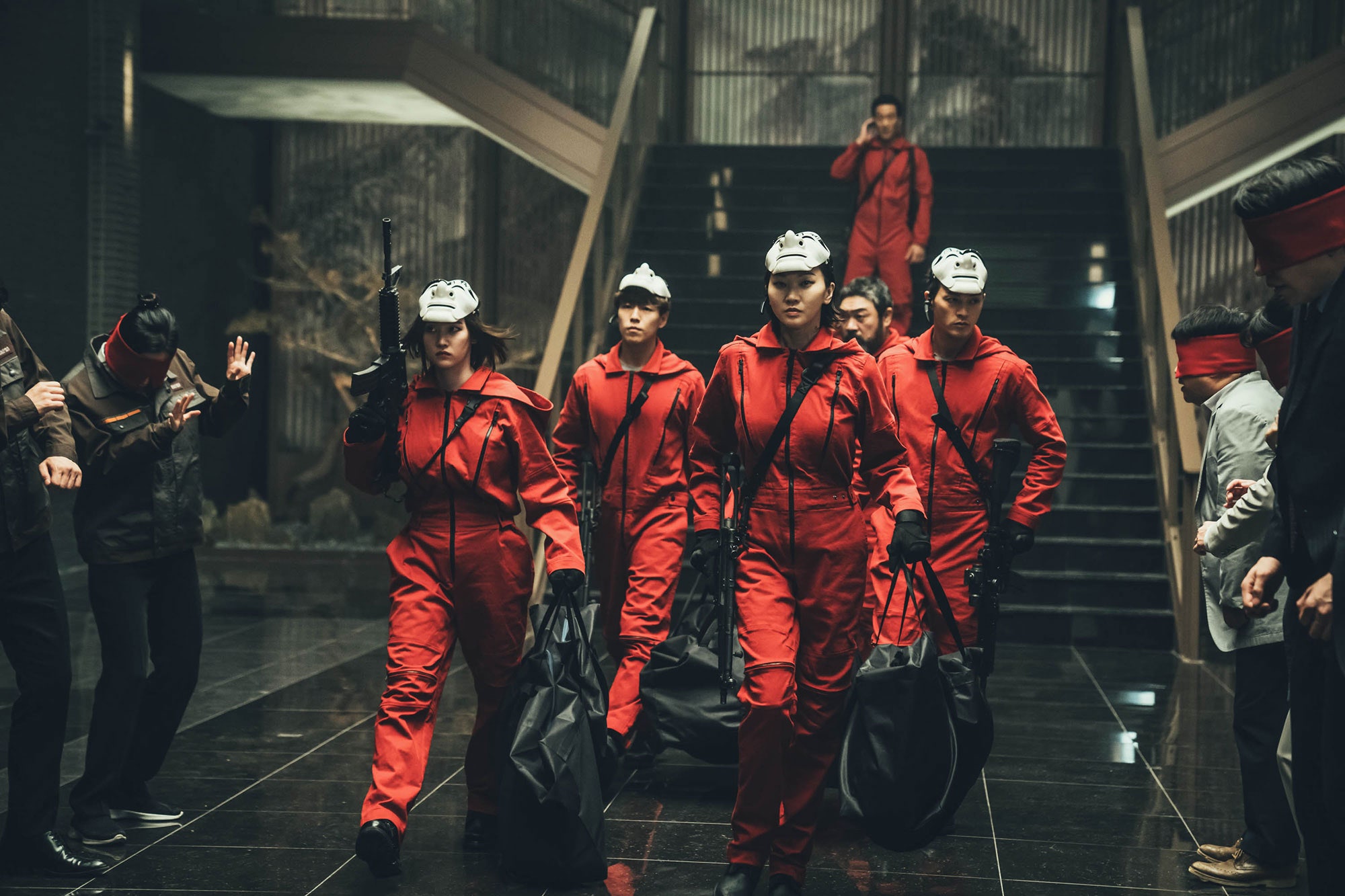 Money Heist Women Team Wallpapers